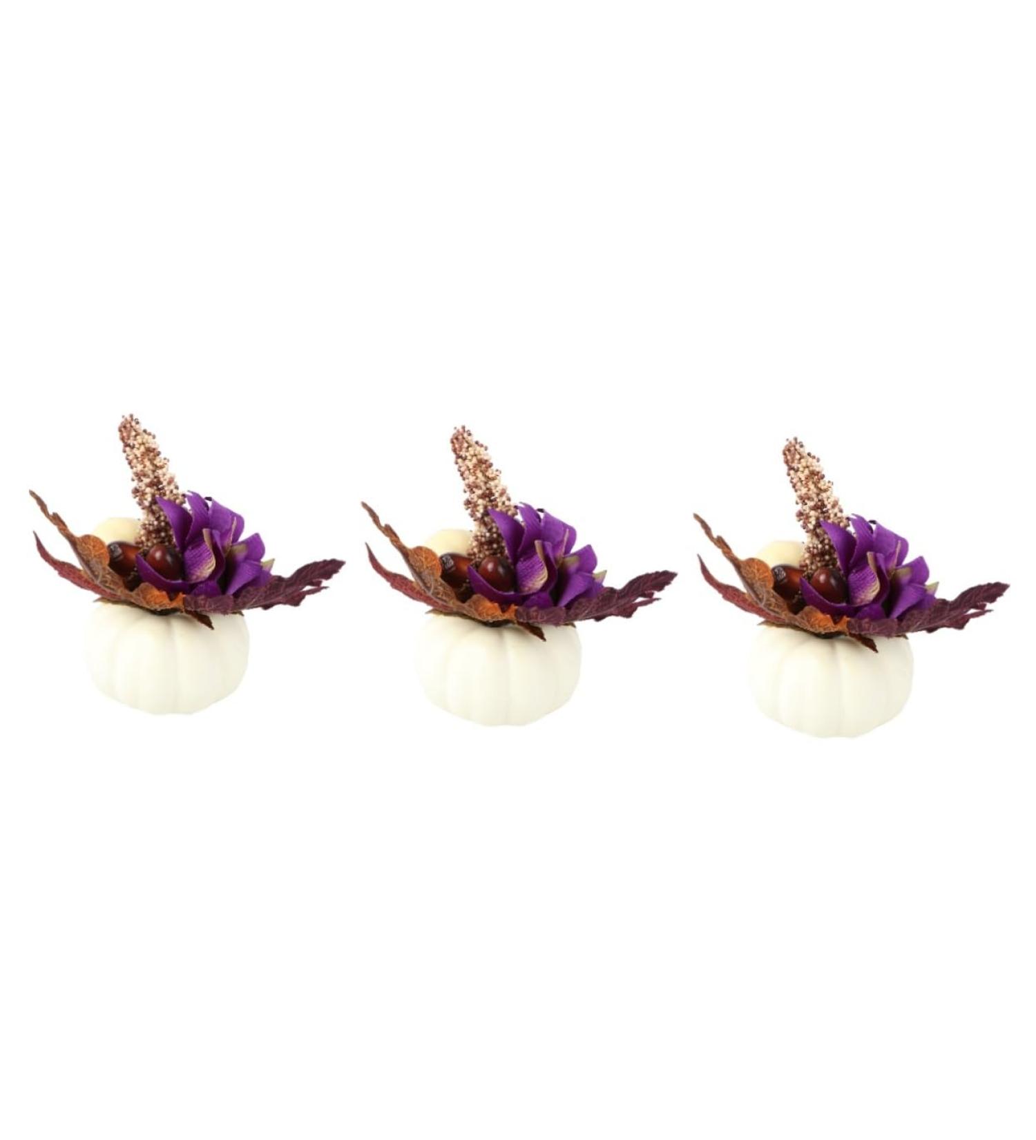 Didiseaon 3 Pcs Halloween Pumpkin Decoration Home Decor False Pumpkin Party Pumpkin Props Pumpkin Crafts Pumpkin Adornment Pumpkin Props Decor Pumpkin Ornament Fake Pumpkin White Decorations Whitex3pcs 15x5.5cmx3pcs - Buy Online on SooperMarket.com