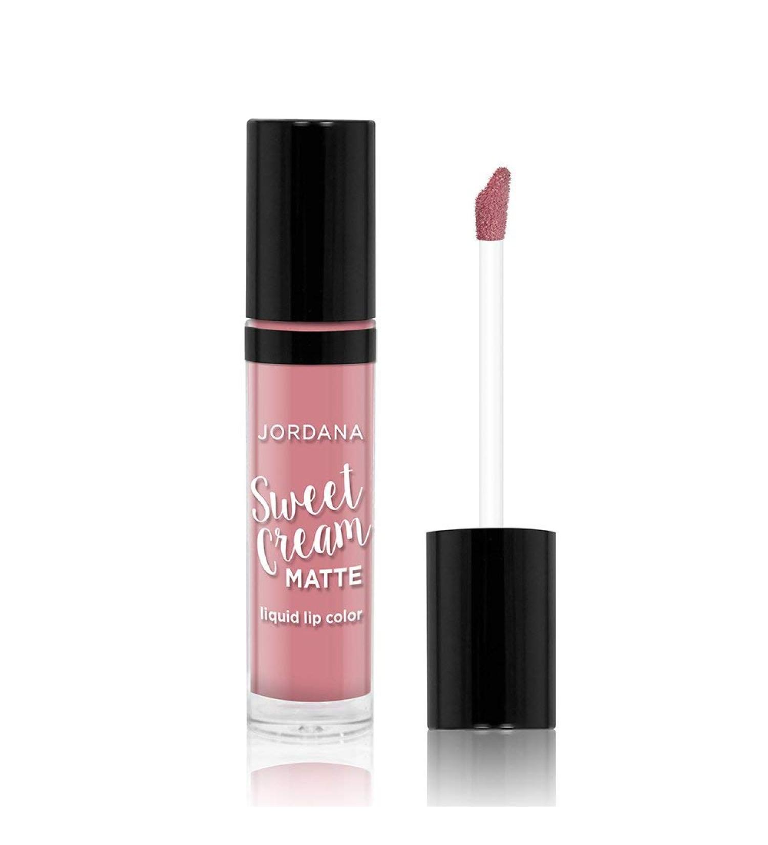 Jordana Sweet Cream Matte Liquid Lip Color 01 Cr me Brulee - Long-lasting Matte Lipstick - Buy Online on SooperMarket.com