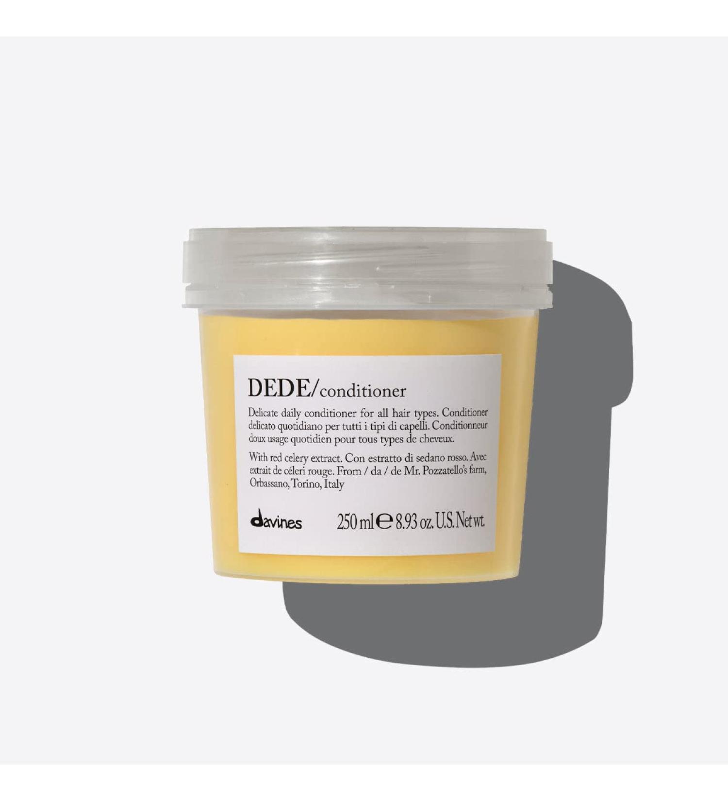 Davines DEDE Conditioner 250ml - Daily gentle conditioner for all hair types - New Pack 2022