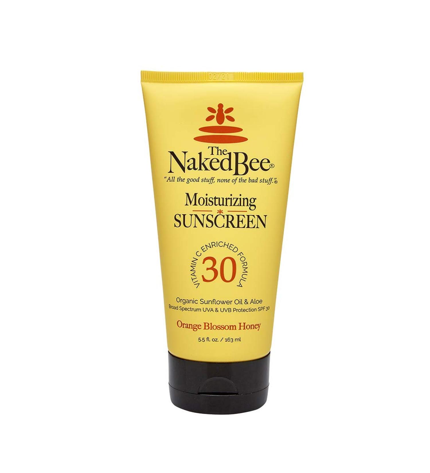 The Naked Bee Vitamin C Sunscreen SPF 30 - Face & Body Moisturizer 5.5 Oz - Buy Online on SooperMarket.com