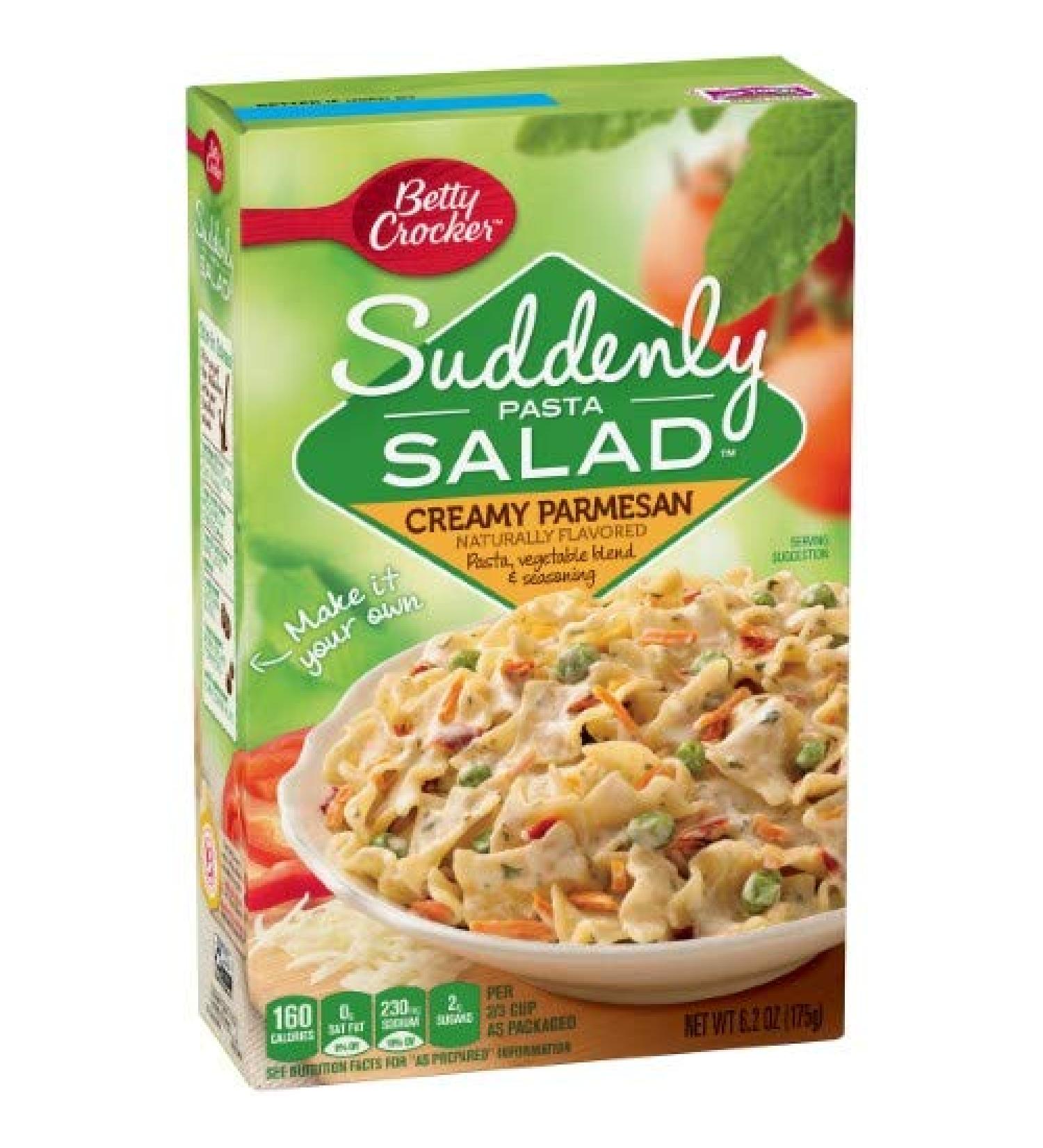 Betty Crocker Suddenly Pasta Salad Creamy Parmesan (Pack of 8)