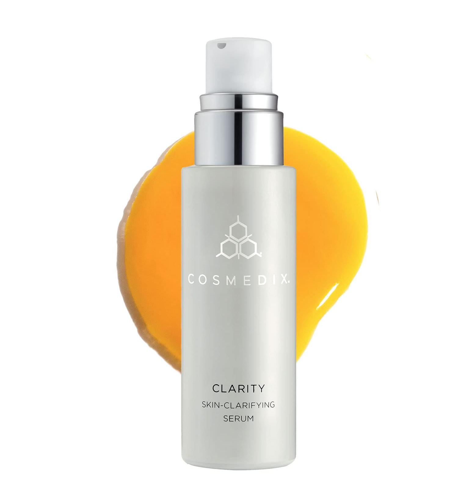 COSMEDIX Clarity Skin-Clarifying Face Serum with Retinol, Salicylic Acid, and Tea Tree Oil - Daily Exfoliating Face Wash and Hydrating Moisturizer - Buy Online on SooperMarket.com