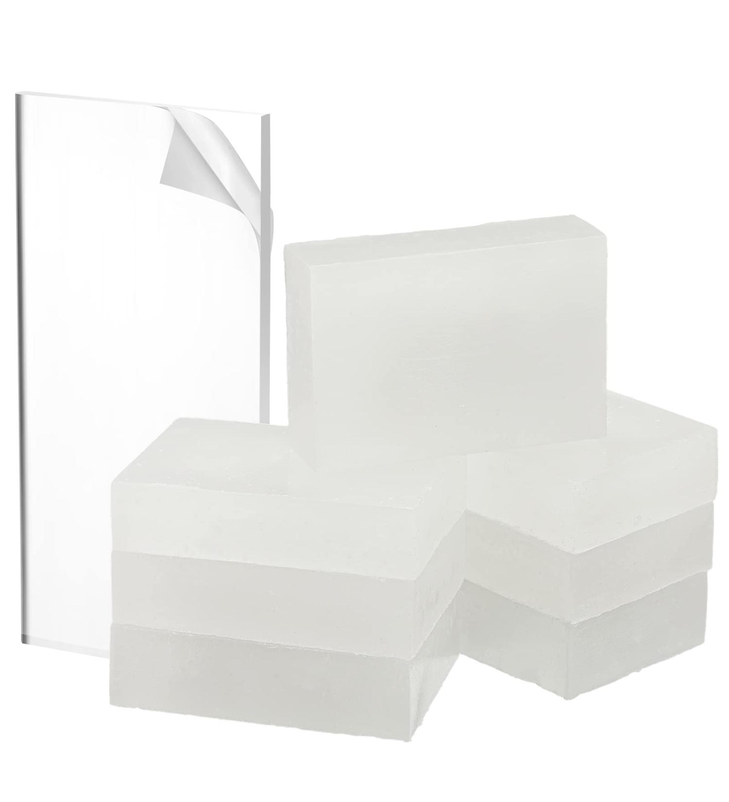 Tondiamo All Temp Snowboard Wax Block 500g with Scraper - Ski & Snowboard Wax Kit | White Snowboarding Wax for Downhill Tuning & Maintenance - Buy Online on SooperMarket.com