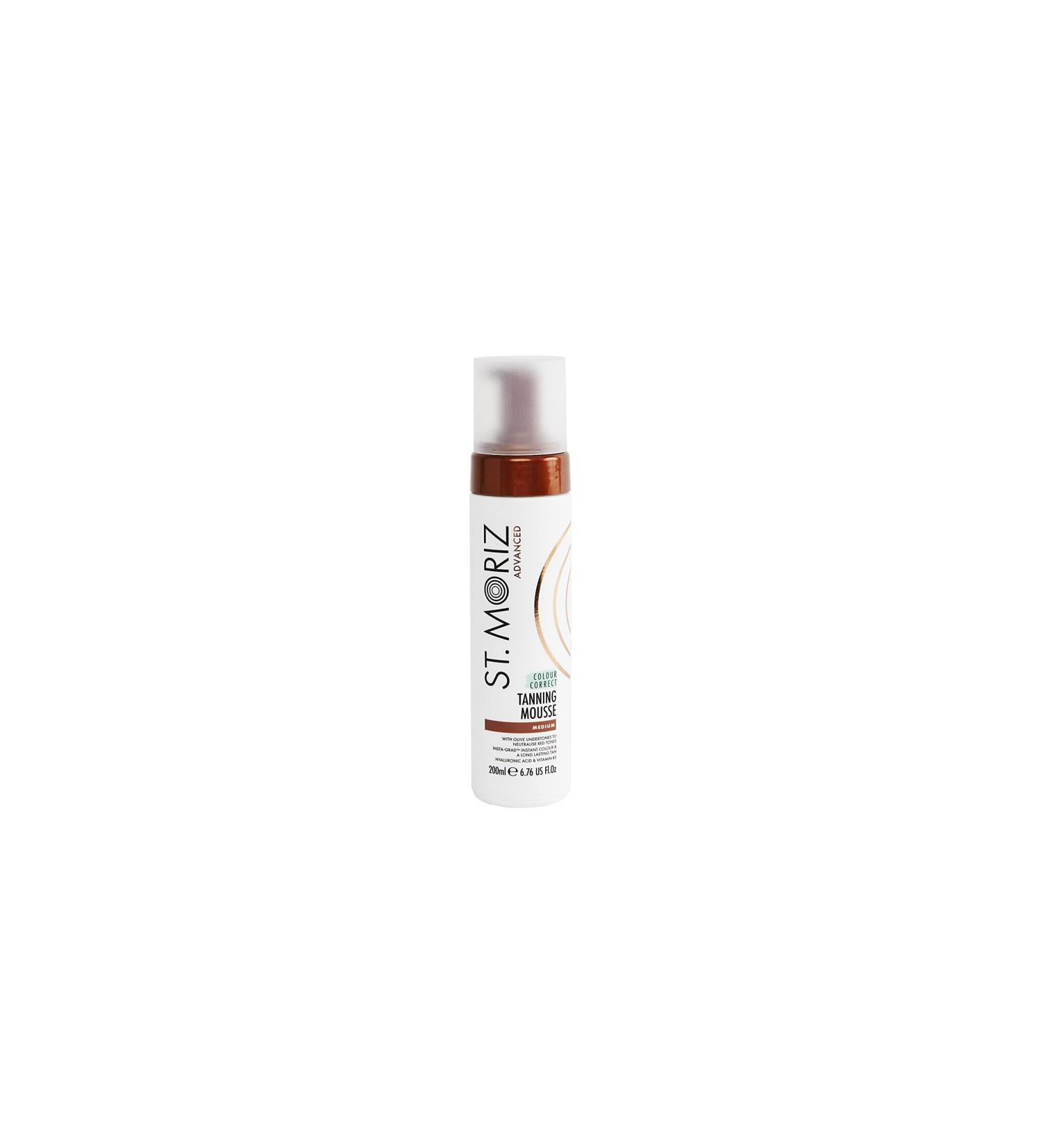 St Moriz Hyaluronic Acid & Vitamin B5 Tanning Mousse | Fast Drying Vegan Fake Tan | Medium 200ml - Buy Online on SooperMarket.com