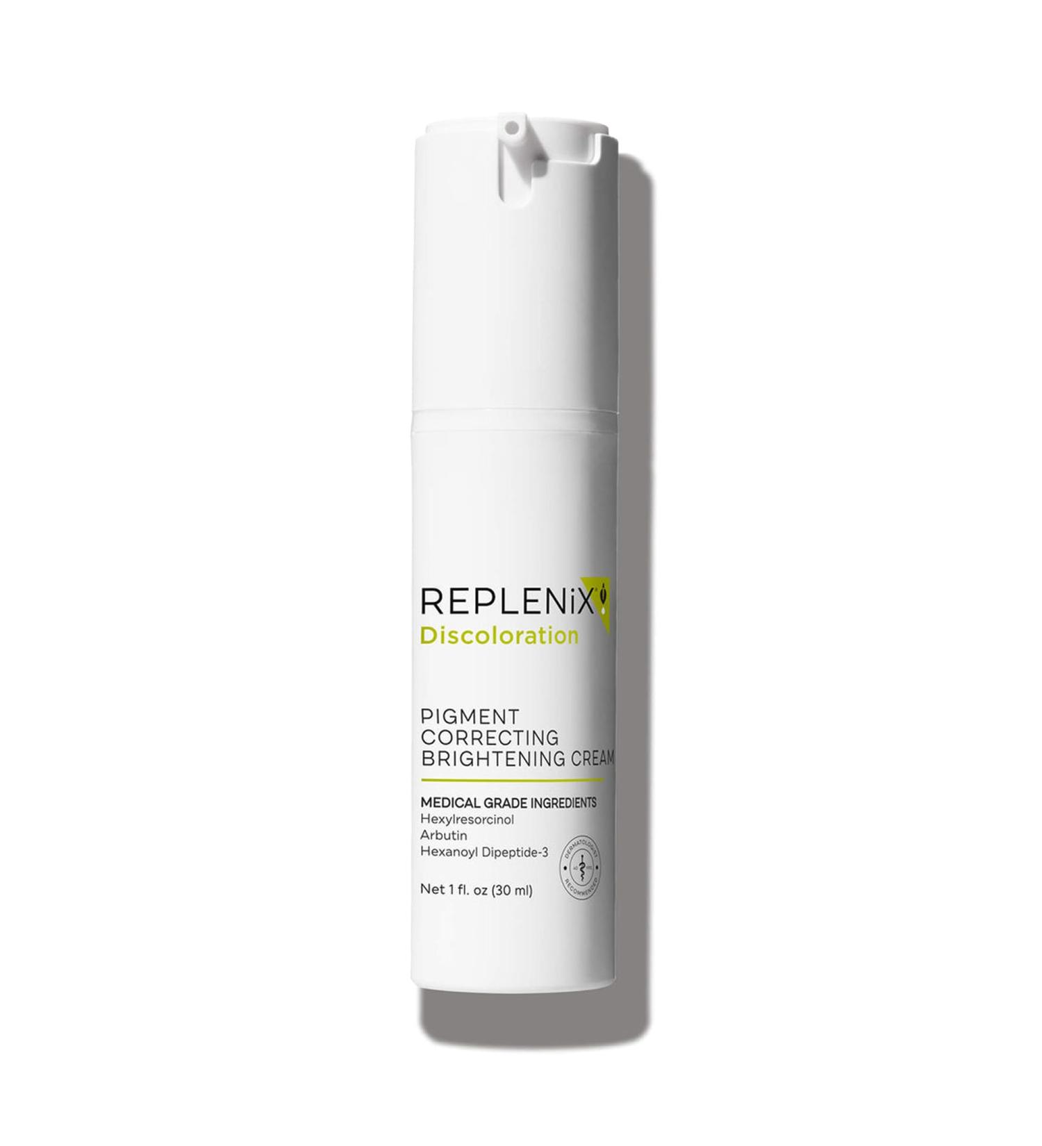 Replenix Pigment Correcting Cream - Medical-Grade Brightening Moisturizer for Skin Discoloration (1 oz) - Hydrating Face Cream for All Skin Types | International Shipping - Buy Online on SooperMarket.com