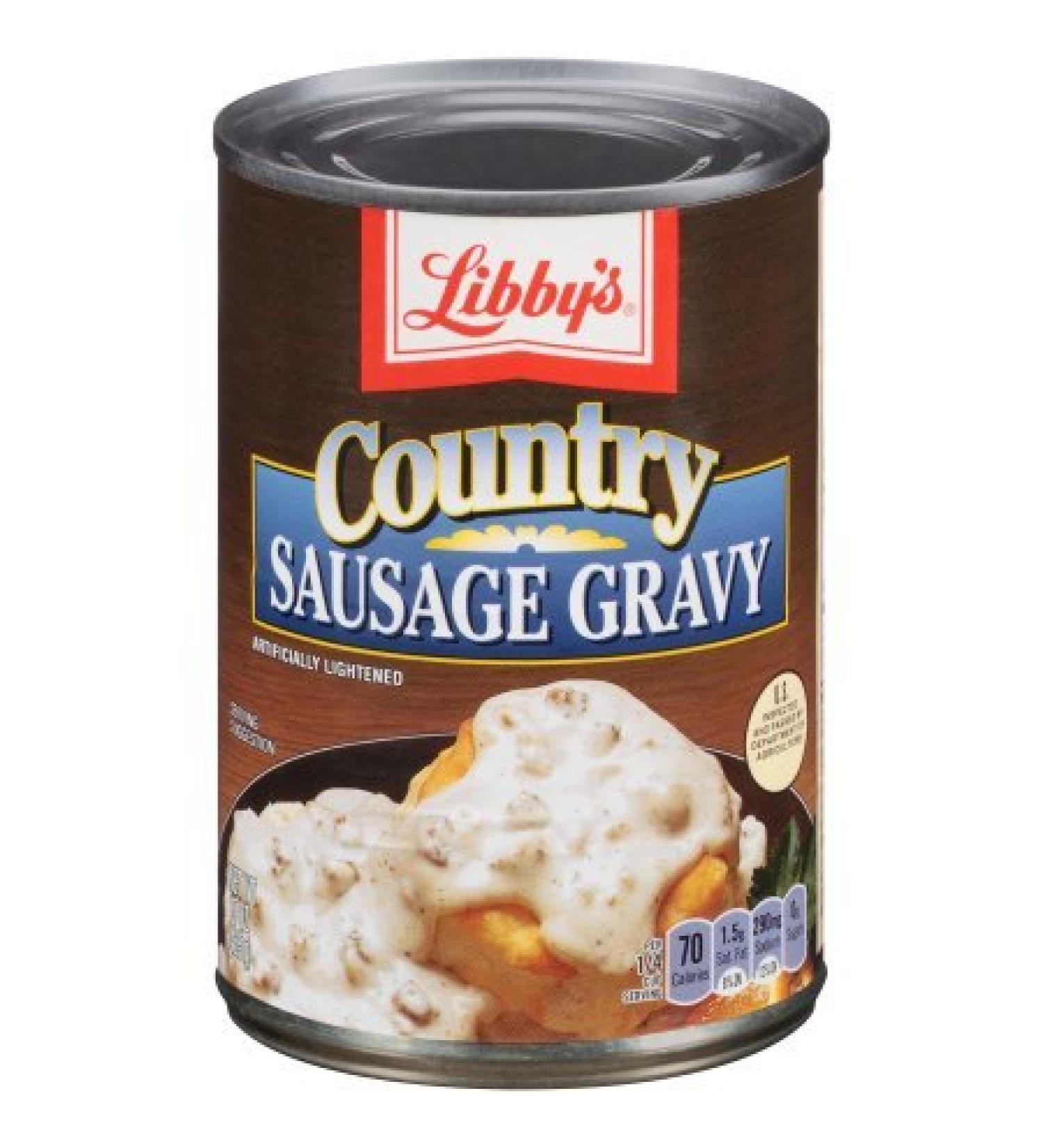 Libby's Country Sausage Gravy 15 oz - Pack of 4 Cans - Buy Online on SooperMarket.com