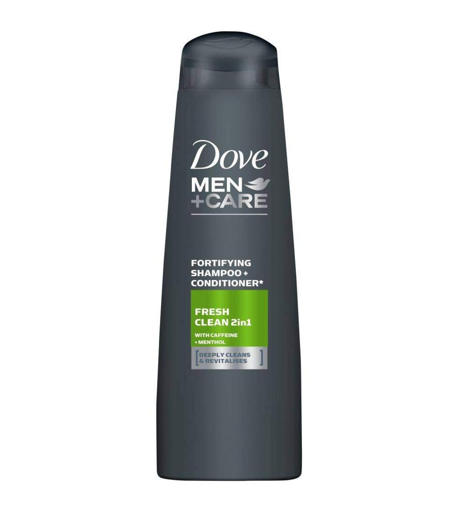 Pack of 6 - Dove Shampoo Men - Care Fresh Clean 2in1-250ml