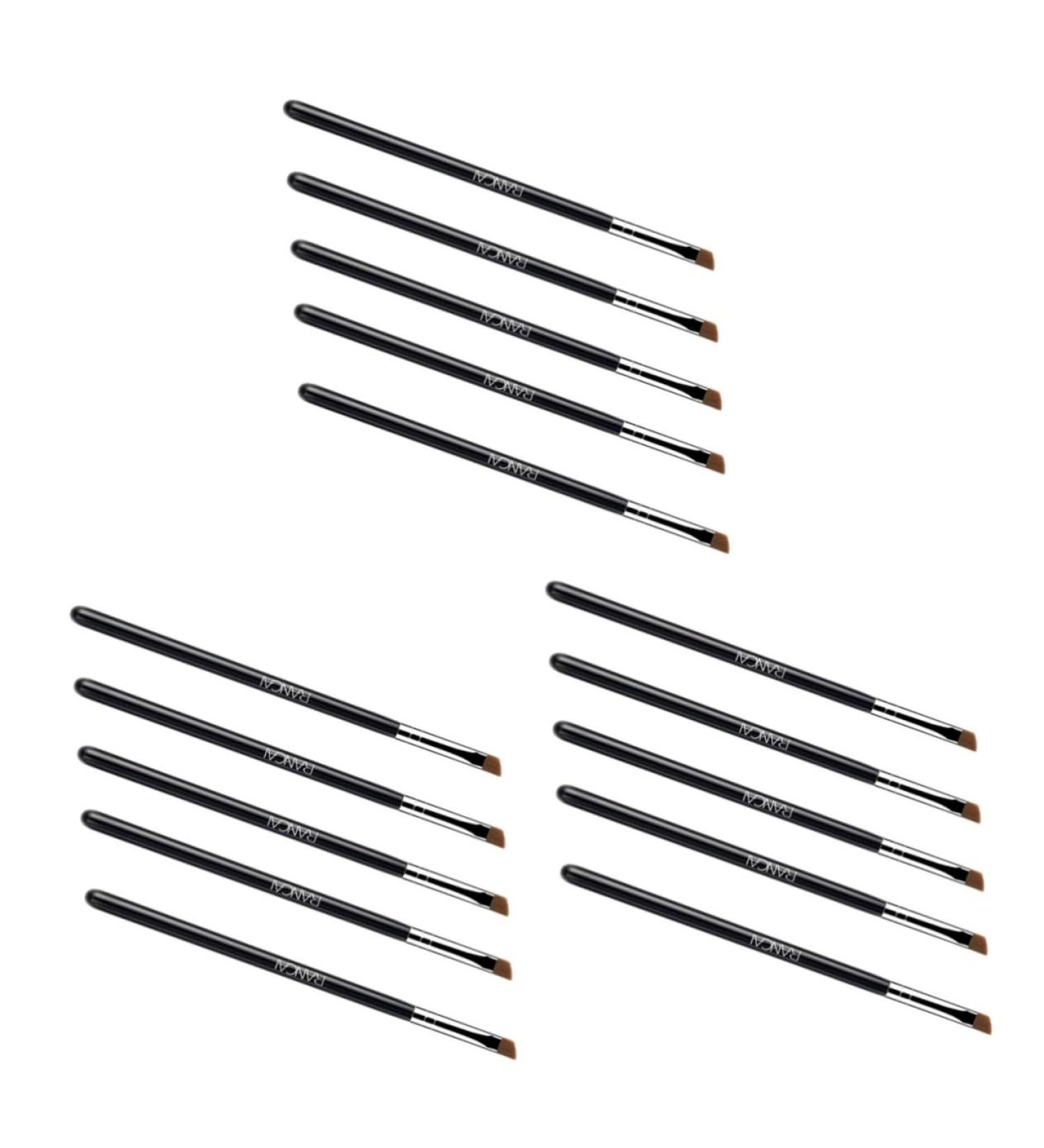 MAGICLULU 15 pcs Flat Wands Eyebrow Eyeliner Creative Tools Oblique Makeup Female Dual-use Supplies - Buy Online on SooperMarket.com