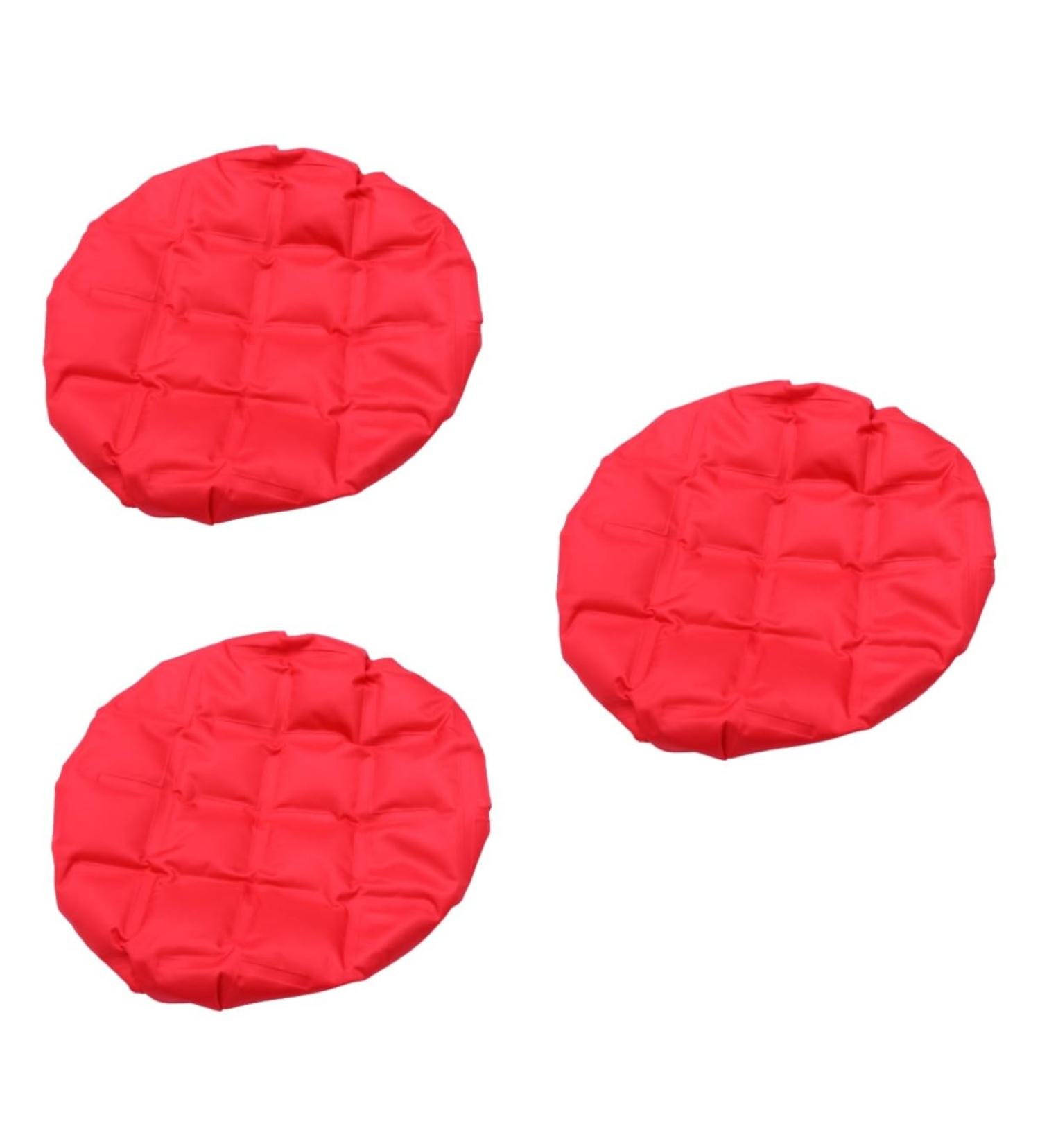 Angoily 3pcs Thermal Heated Red Steamer for Heat Micro Durable Styling Size 1x3pcs Redx3pcs - Buy Online on SooperMarket.com