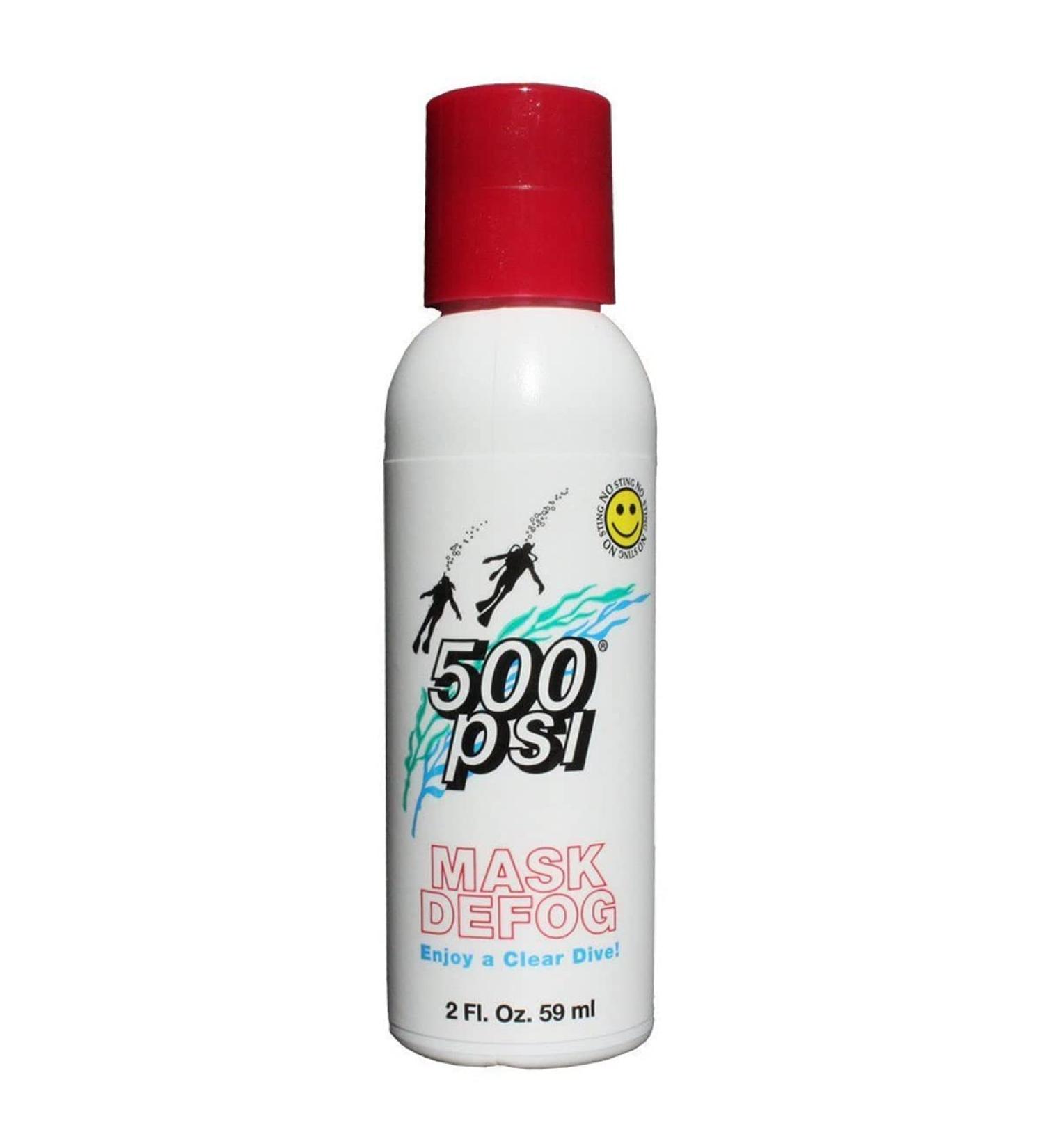 500-PSI Mask Defog - Clear Dive Mask Lens Anti-Fog Solution - Buy Online on SooperMarket.com