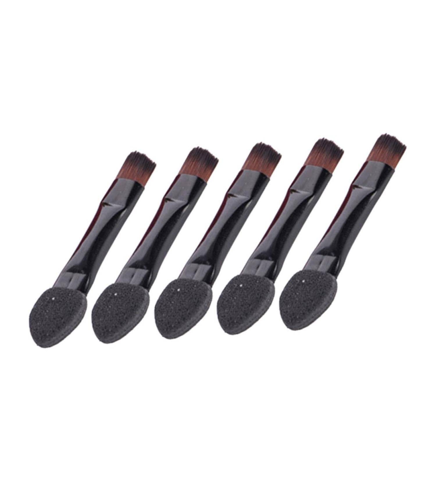 Beavorty 50pcs Bulk Black Suits Eye Shadow Applicator Make Eye Shadow Brush Set Cosmetic Miss Make up - Buy Online on SooperMarket.com