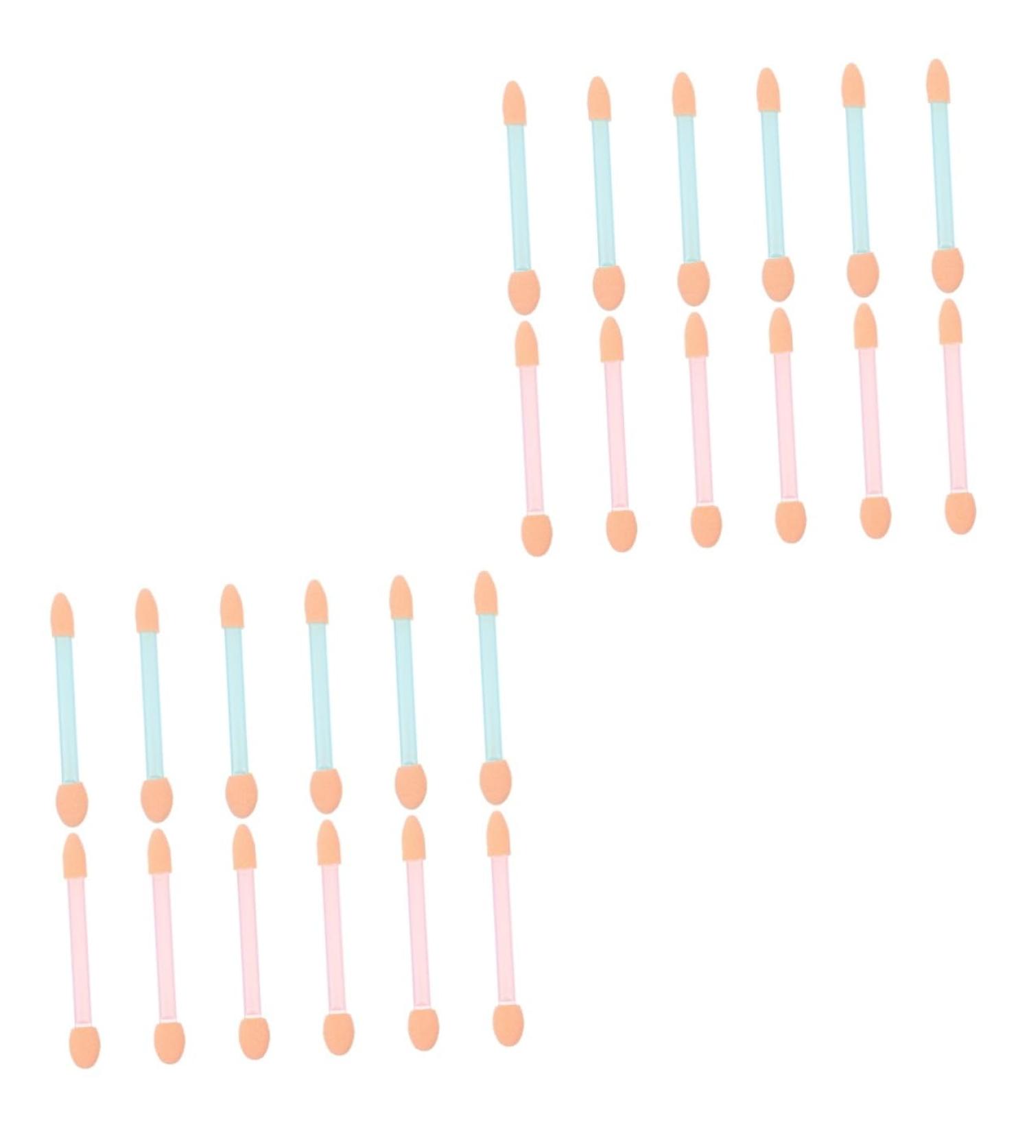 Baluue 48 Pcs Eyeshadow Brush Kit Foam Eyeshadow Eyeshadow Blending Brush Eyeshadow Paint Brush 15.5X7.8X3CMx2pcs As Shownx2pcs - Buy Online on SooperMarket.com