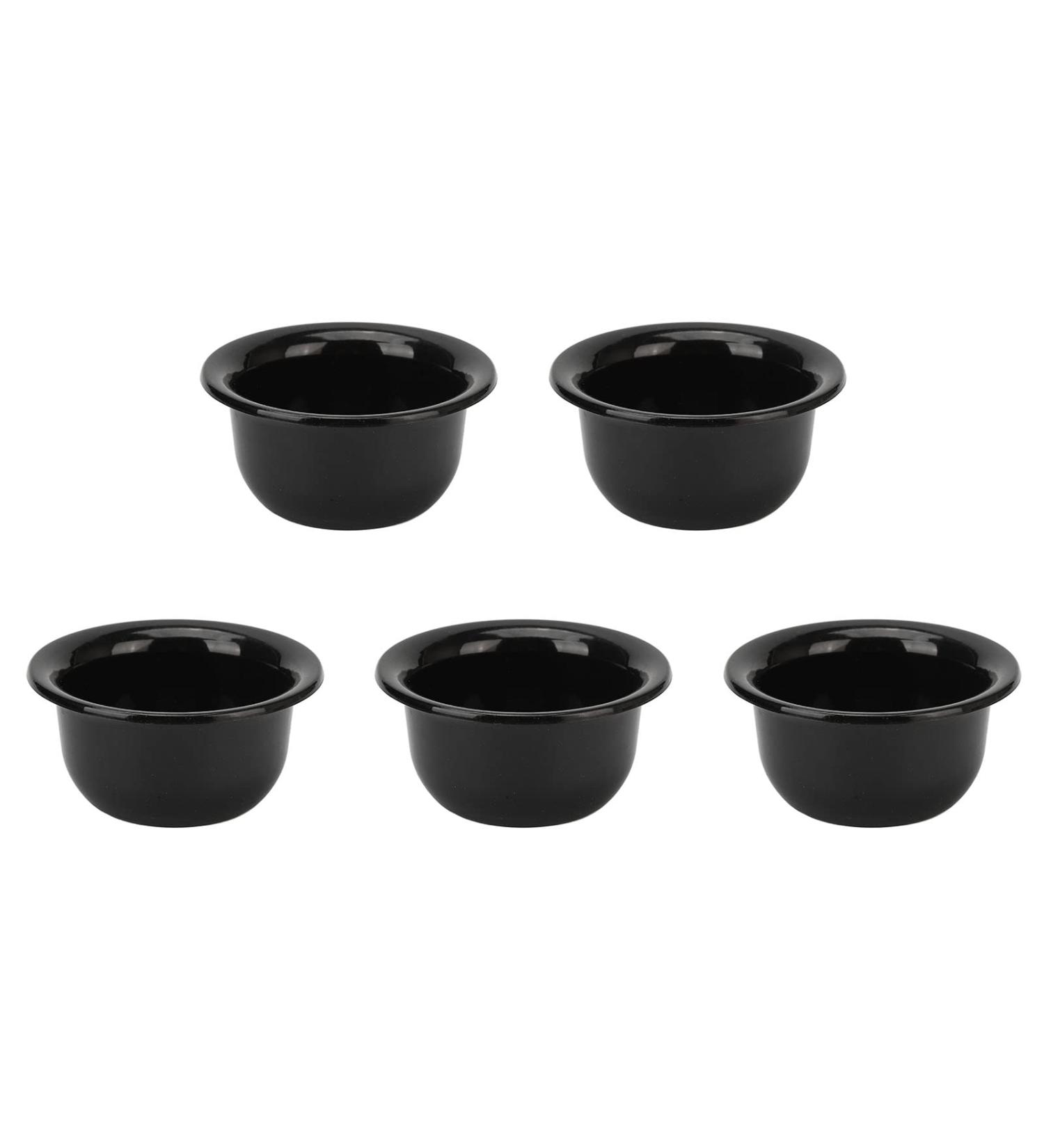 Buy GFRGFH Shaving Bowl Set - Durable Beard Foam Bowl & Portable Soap Dish - 5 Pieces Glossy Surface for Home Use - Buy Online on SooperMarket.com