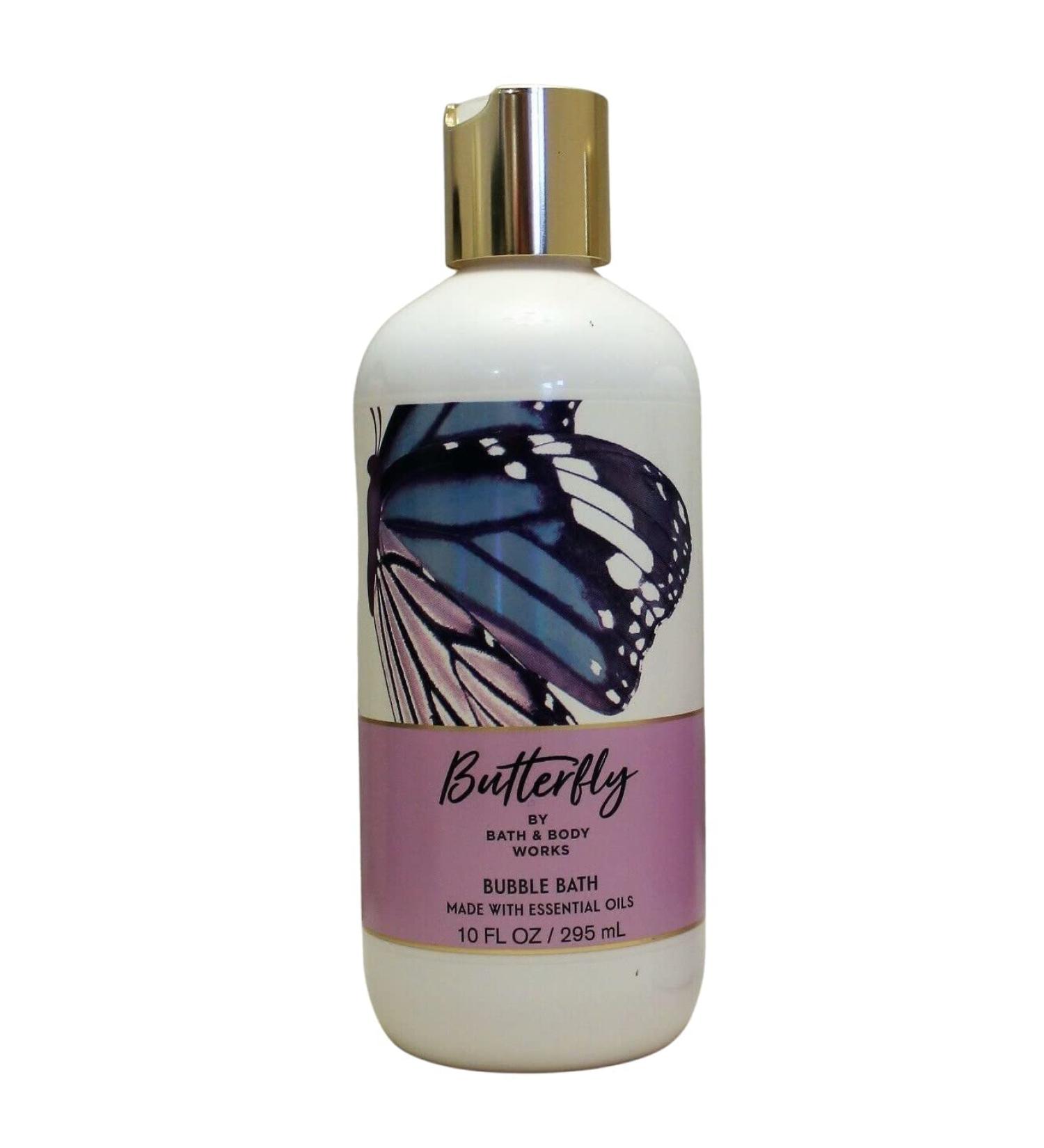 Bath and Body Works Butterfly Bubble Bath with Shea and Cocoa Butter 10 fl oz / 295 mL (Butterfly)