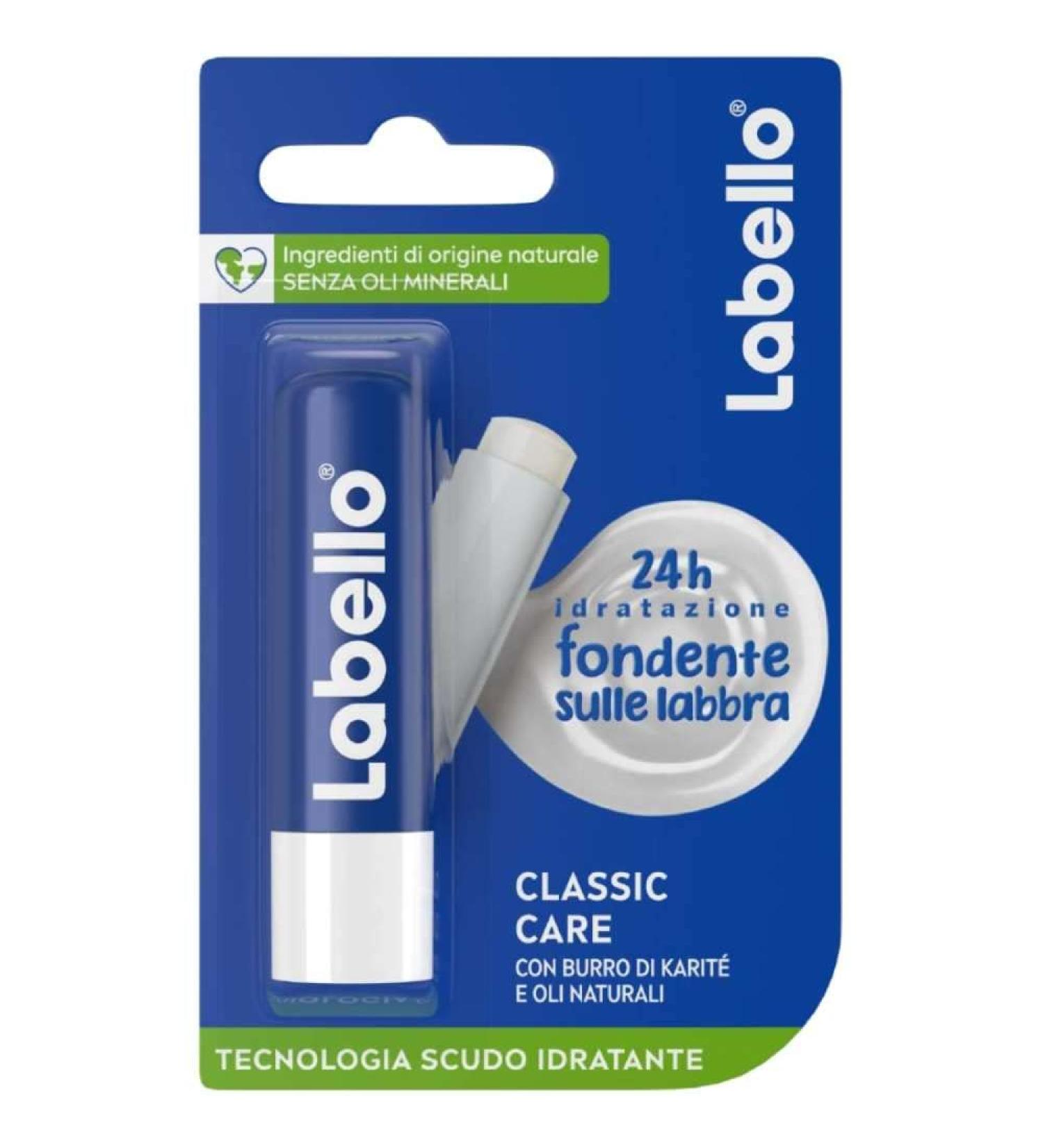 Buy Labello Lip Care Basic Care Classic Double Pack | 2 Pieces - Nourishing Lip Balm for Soft Lips - Buy Online on SooperMarket.com