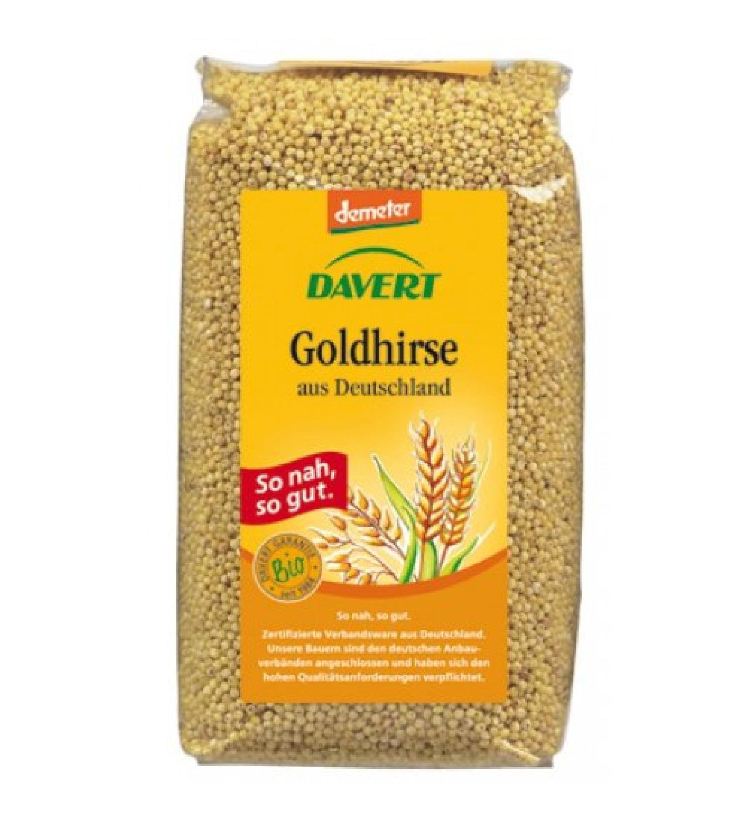 Davert Demeter Gold Millet (Germany) 500g. Pack of 2