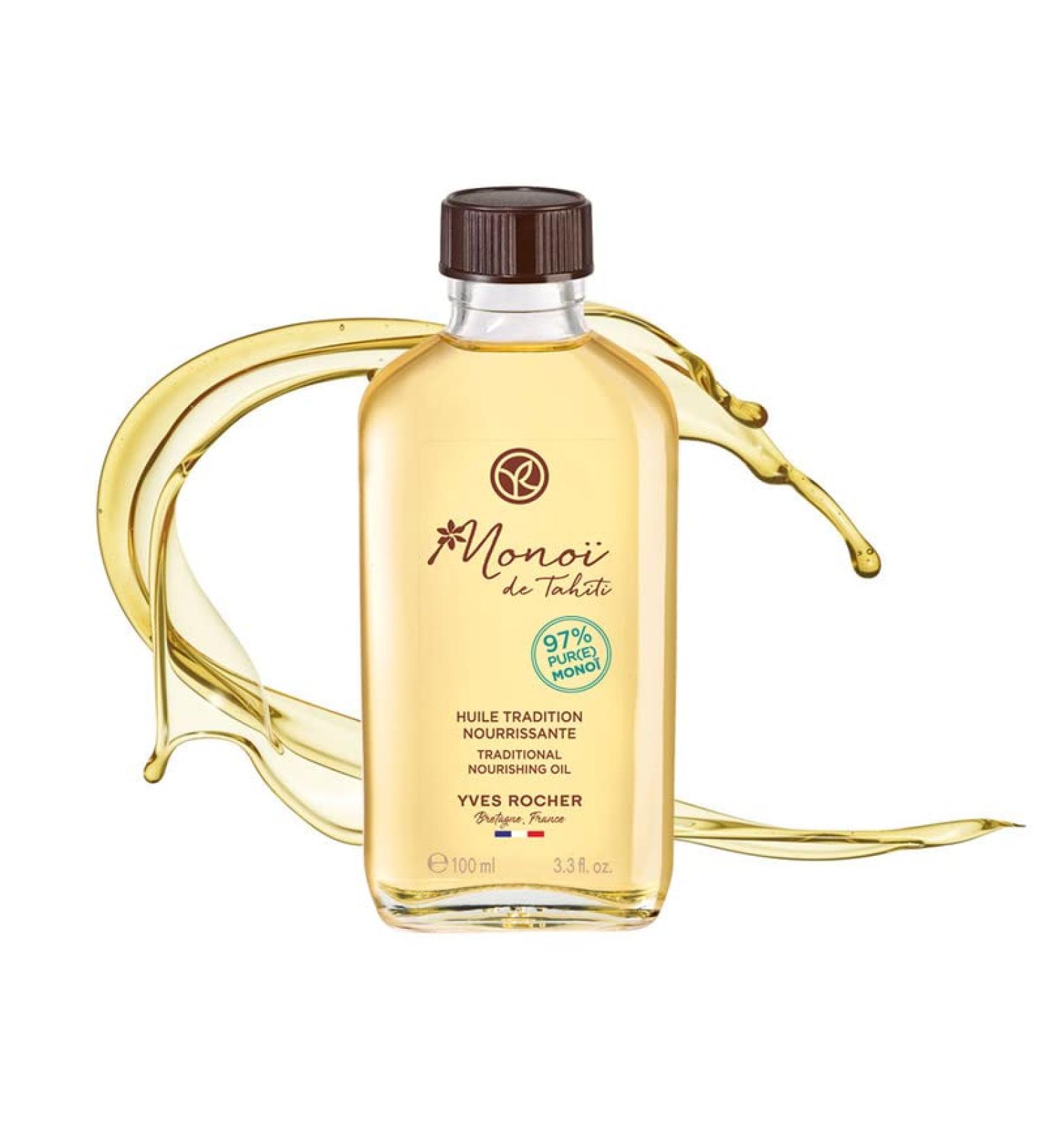 Yves Rocher - Traditional Tahitian Monoi Oil - 100 ml - Buy Online on SooperMarket.com