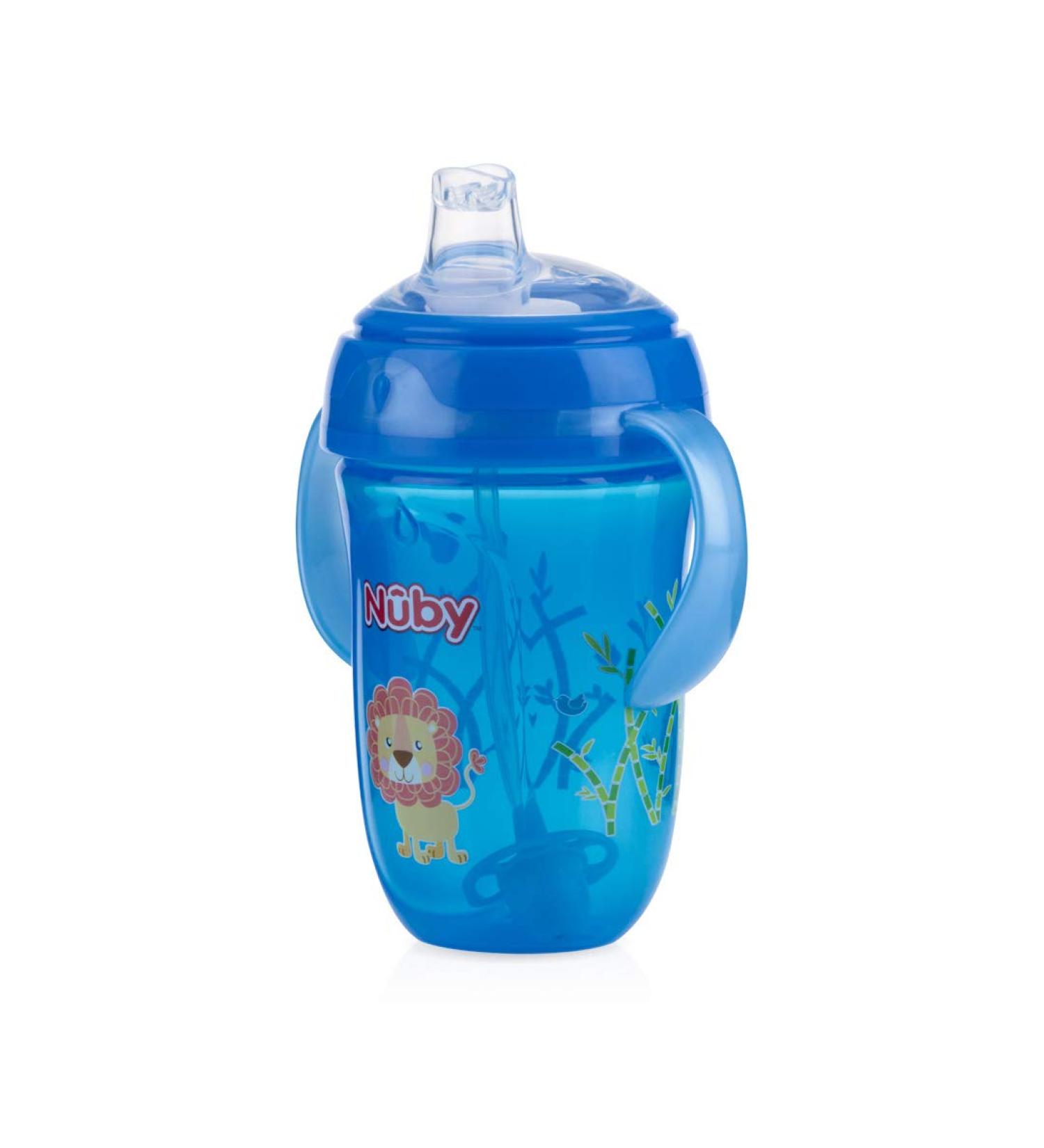 Nuby 360 2 Handle Comfort Cup Boy 9oz - Blue | 1 Count | Colors May Vary - Shop Now! - Buy Online on SooperMarket.com