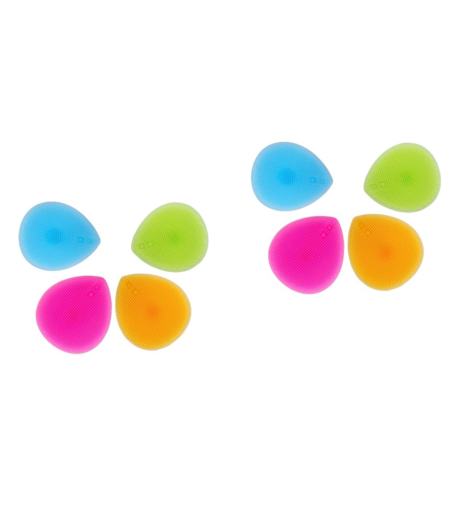 FRCOLOR 8 Pieces Facial Washer Eye Plate Suction Cup Face Massage Teen Silicone Cleaning Brush Face Sponge Face Brush Face Massage Brush Gentle Scrubbing Sink mediumx2pcs - Buy Online on SooperMarket.com