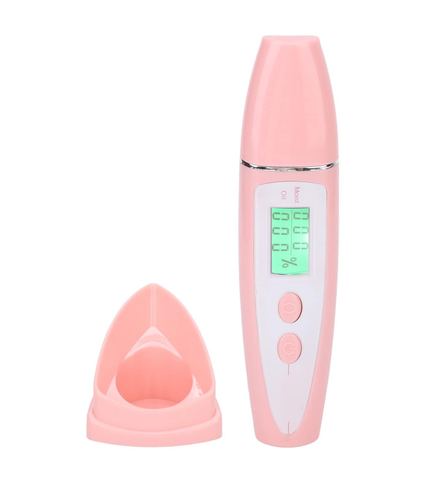 Skin Tester Facial Skin Tester High Density LCD Digital Skin Analyzer Home Skin Care Device (Pink) - Buy Online on SooperMarket.com