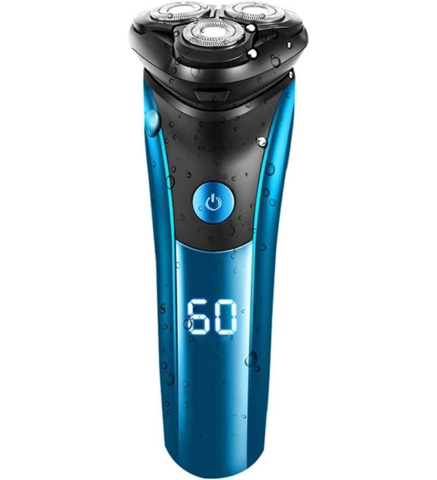 GeRRiT Electric Shaver for Men - 3-in-1 Blade Razor Waterproof LED Display Fast Charging - Ideal for Travel & Daily Use - Buy Online on SooperMarket.com
