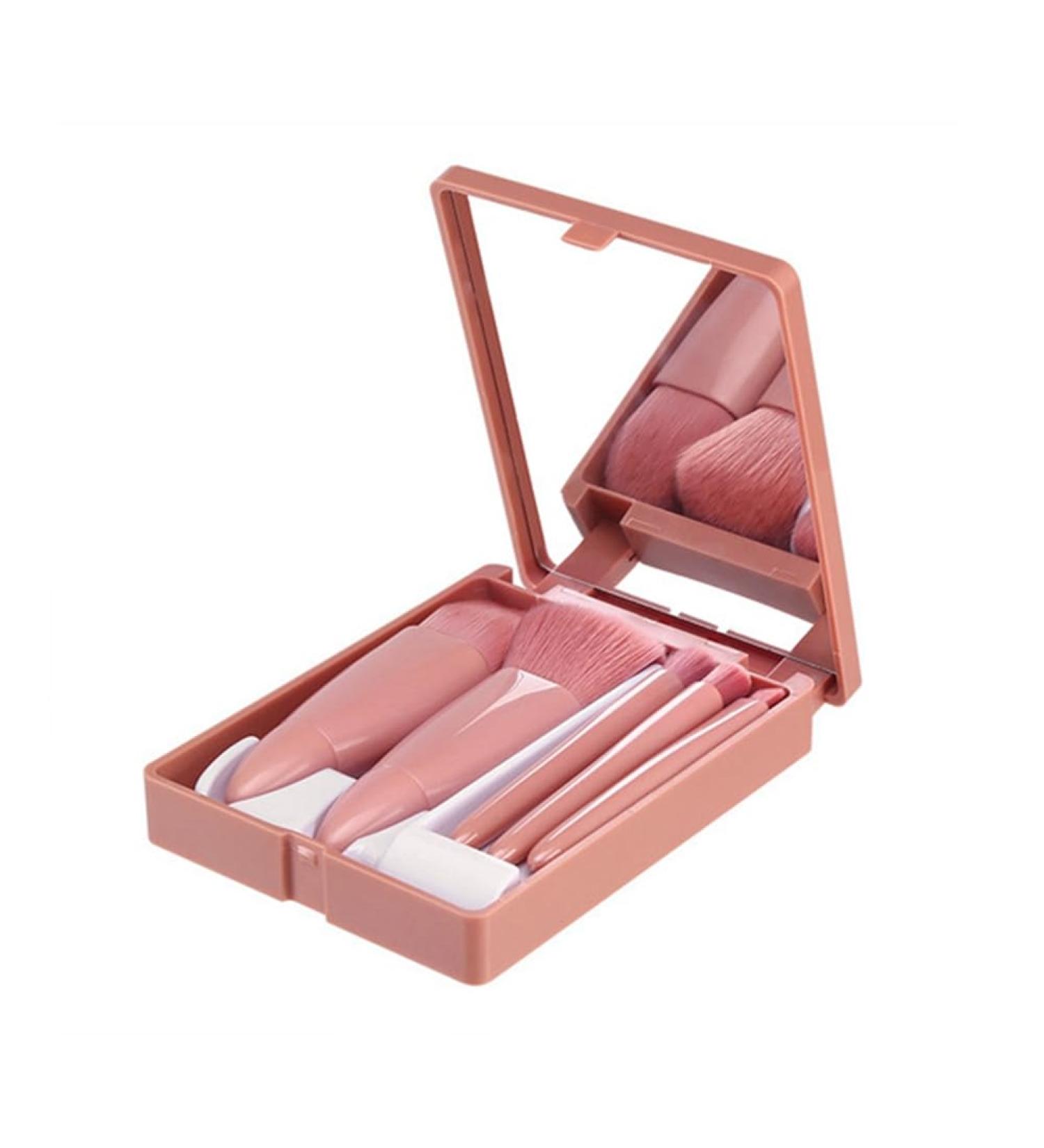 FYOBOT Portable Makeup Brush Set for Cosmetics Foundation Blush Powder Eyeshadow Blending Makeup Brush Beauty Tool - Buy Online on SooperMarket.com