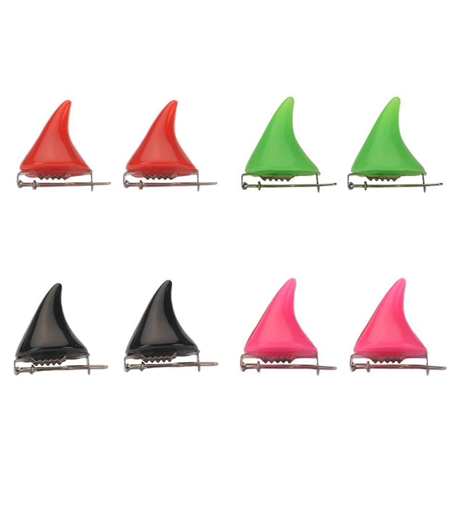 Devil Horn Halloween Hair Clips - Colorful Barrettes for Women & Girls | Party Cosplay Accessories 4 Pairs - Buy Online on SooperMarket.com