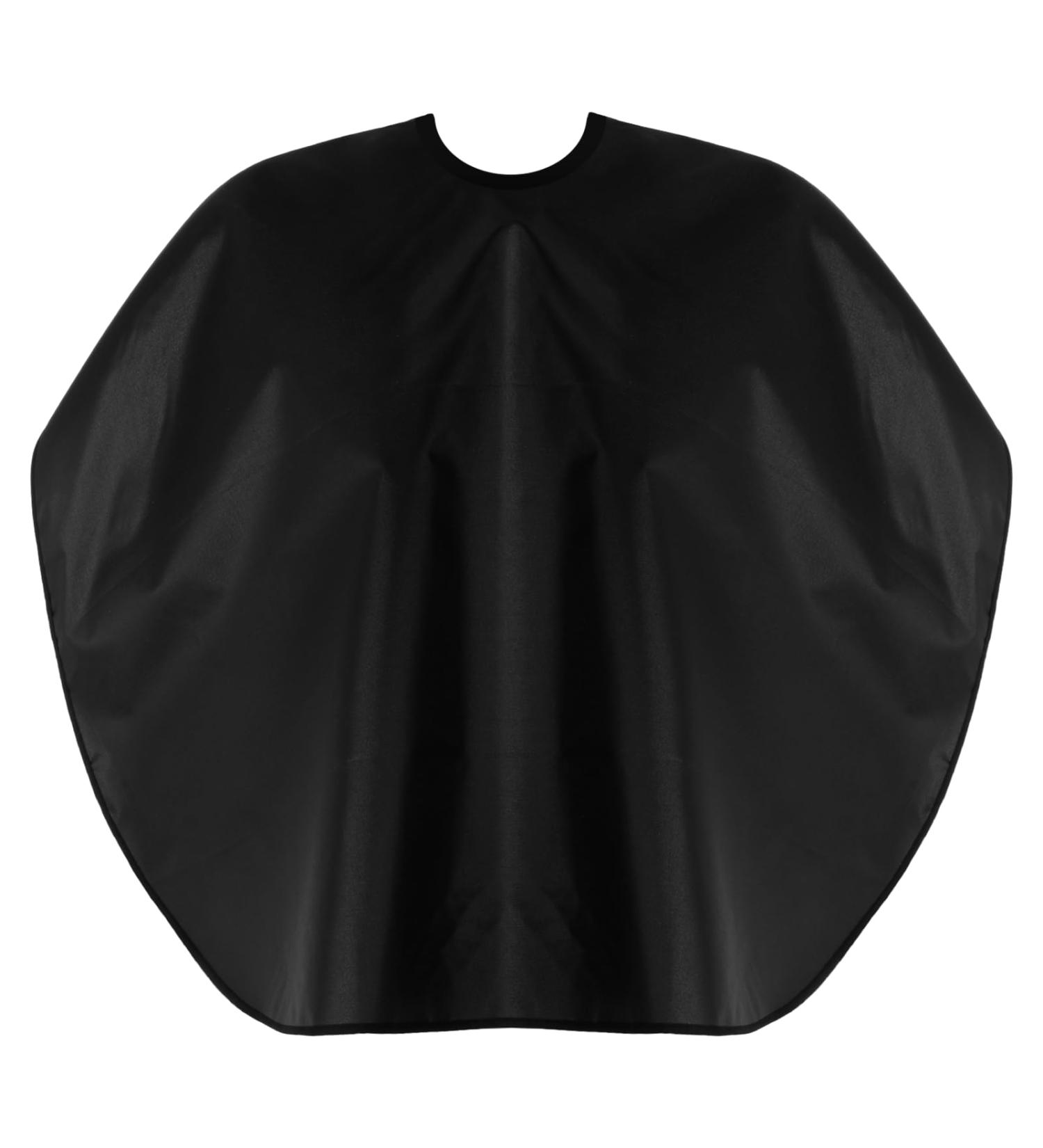 Professional Short Barber Cape - Waterproof Nylon Hair Cutting & Dye Apron for Unisex - Salon Styling & Shampoo Cape (Black - Buy Online on SooperMarket.com