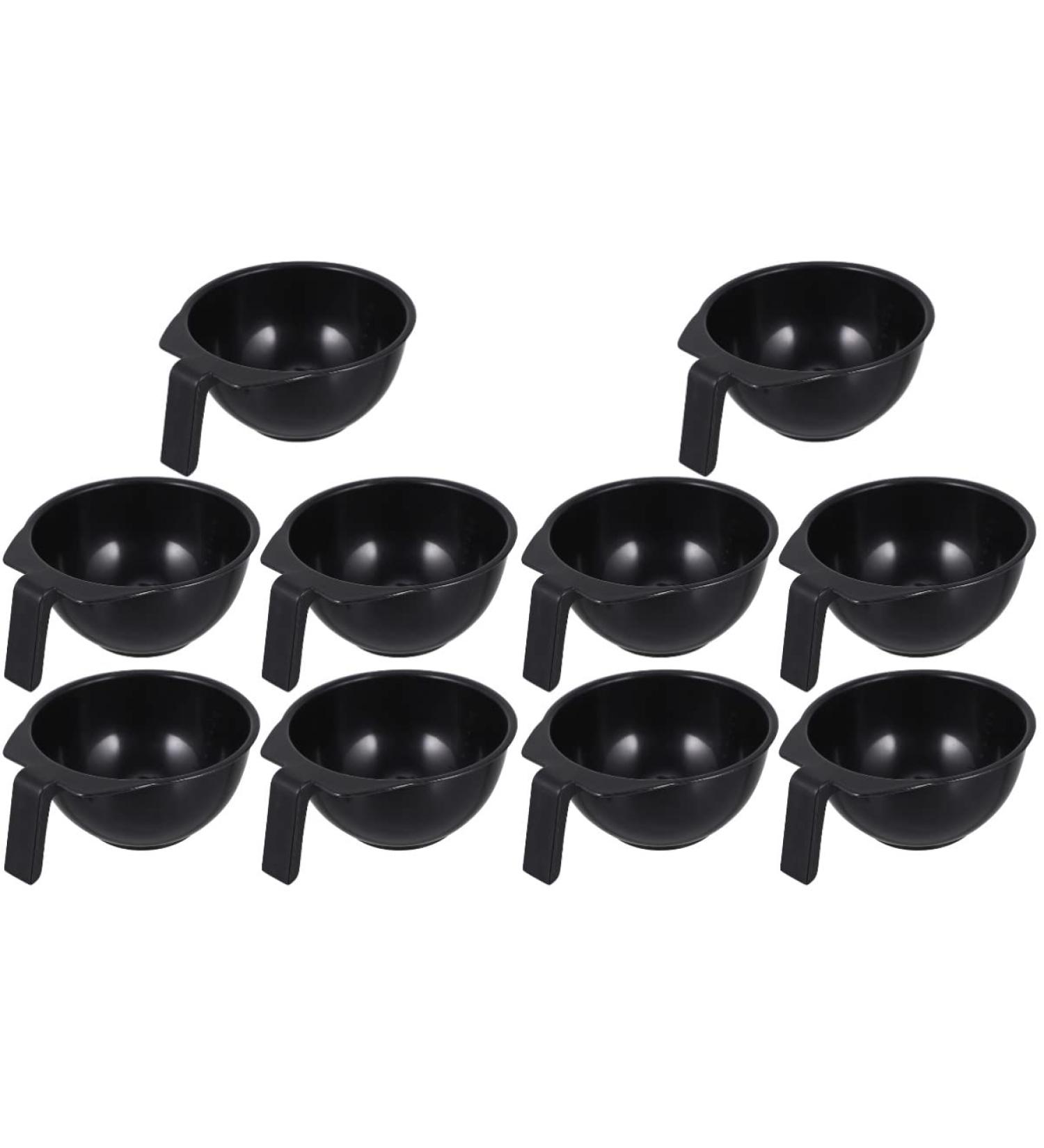 LALAFINA 10pcs Hair Dyeing Tools Kit - Salon Quality Professional Hair Coloring Supplies - Barber Dye Hairdressing DIY Bowl Pigment Color Set - Buy Online on SooperMarket.com
