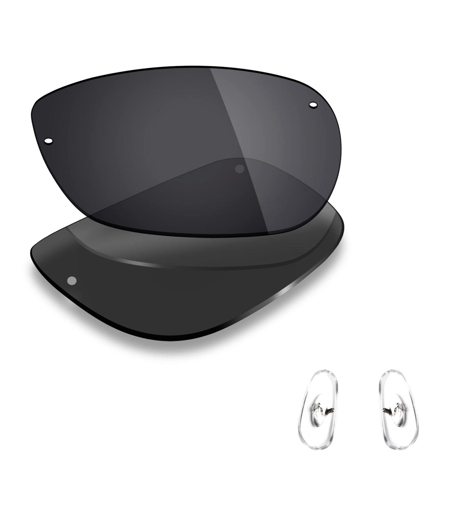 Mryok Polarized Replacement Lenses & Nose Bridge for Ray-Ban RB3183 63mm - Stealth Black | Durable High-Quality Eyewear Accessories - Buy Online on SooperMarket.com
