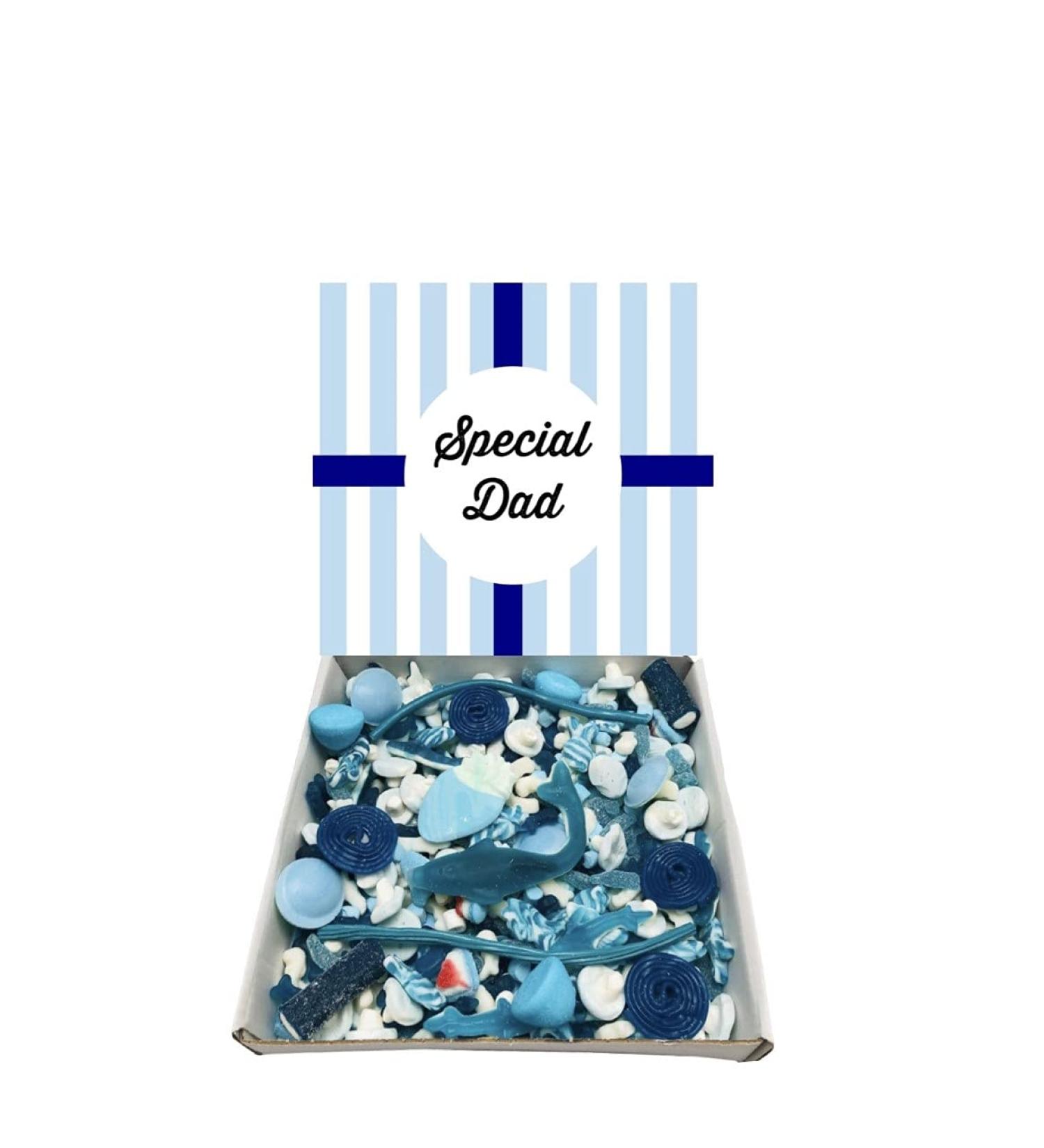 Fathers Day Special Dad Pick n Mix 1Kg Blue Sweet Selection Box Sweet Hamper Birthday Present - Buy Online on SooperMarket.com