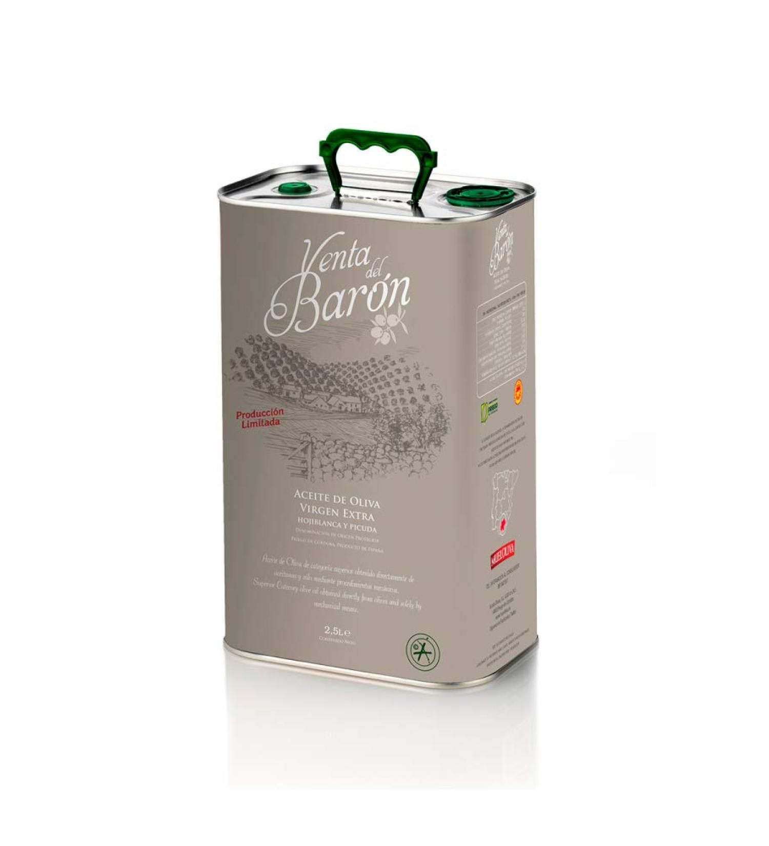 Venta del Bar n 2.5L Award-Winning Premium Extra Virgin Olive Oil - High Polyphenol Content - Cold Extracted - International Shipping Available - Buy Online on SooperMarket.com
