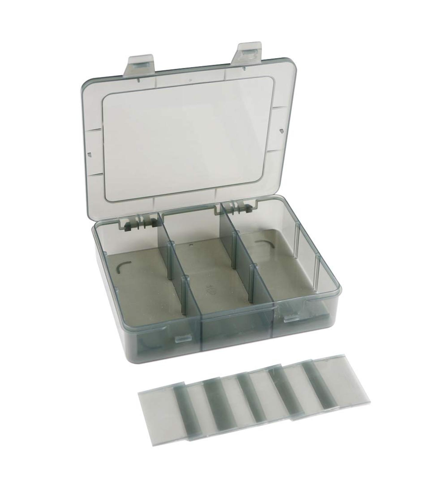 9 Grids Plastic Organizer Box with Dividers - Ideal for Jewelry, Crafts, Small Parts - 1 Pack - Buy Online on SooperMarket.com