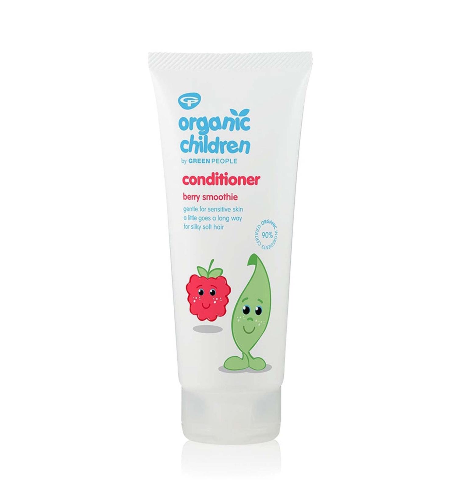 Green People Bio-Conditioner Beeren-Moothie 200ml | Natural Eczema-Friendly Conditioner for Kids | SLS & Paraben-Free | Vegan | Gentle on Sensitive Skin - Buy Online on SooperMarket.com