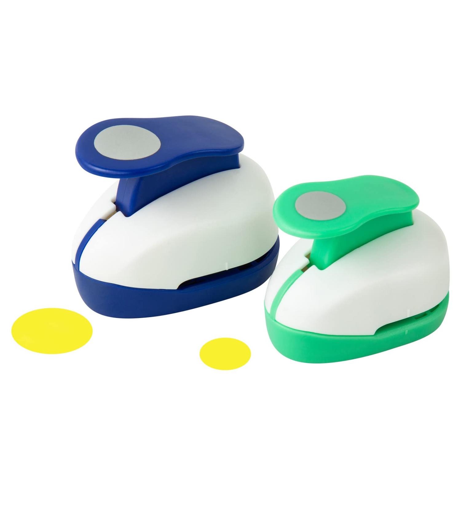2PCS Circle Punch 1inch+ 5/8inch Hole Punch Shapes Paper Punch Circle Cutter for Paper crafts Scrapbook Punches Bottle Caps for Crafts Earring Card Craft Punch for Nail Strips Whole Puncher(16mm+25mm) 2PCS circle 16mm+25... - Buy Online on SooperMarket.com