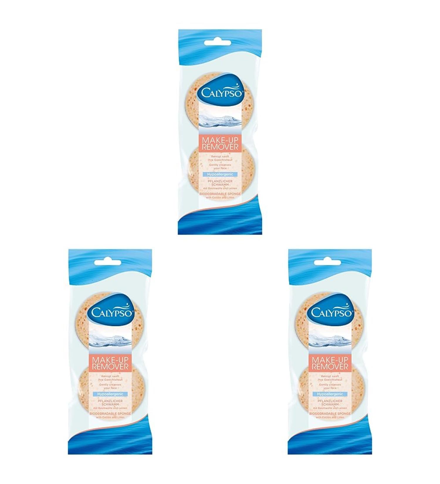 Spontex Make-Up Remover 12-Pack | Hypoallergenic Soft Natural Fibers | Gentle 4-Piece Set (3-Pack) - Buy Online on SooperMarket.com