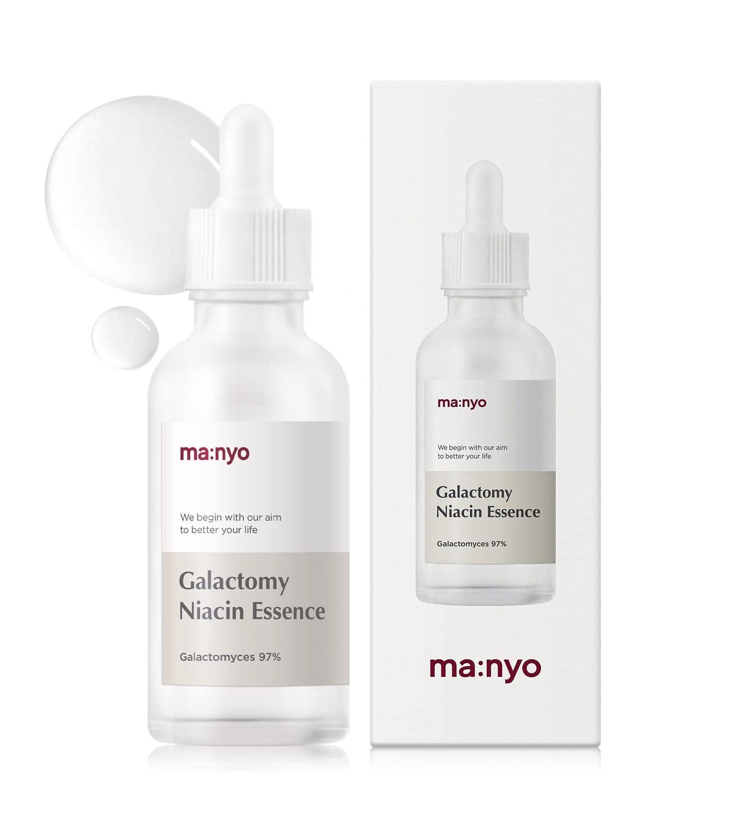 Ma nyo Galactomy Niacin Essence Serum - Korean Skincare for Dull & Uneven Skin - 1.69 fl. oz - Buy Online on SooperMarket.com