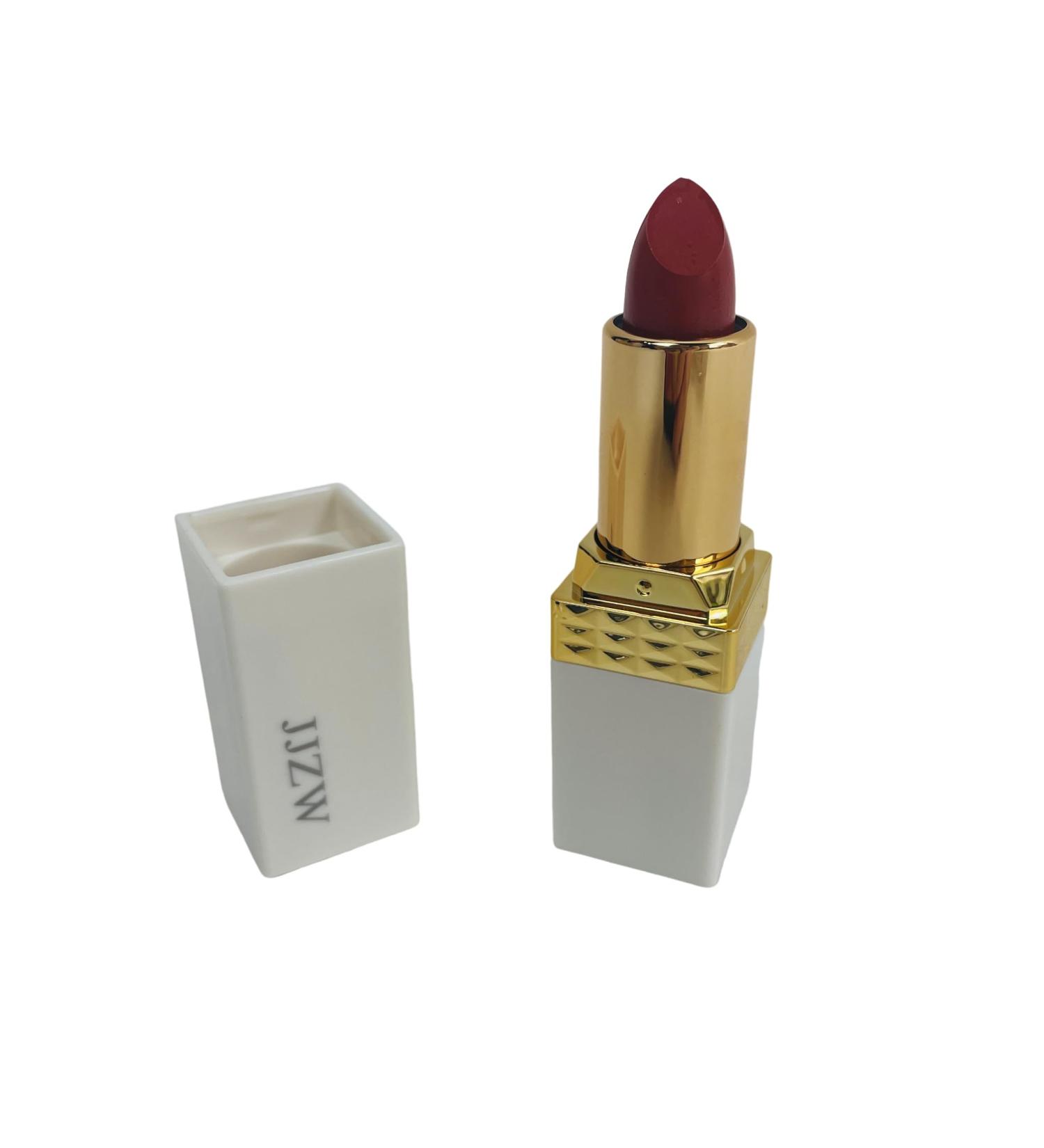 Red Lipstick in White Square Tube | Long-Lasting Color | Shop Internationally - Buy Online on SooperMarket.com