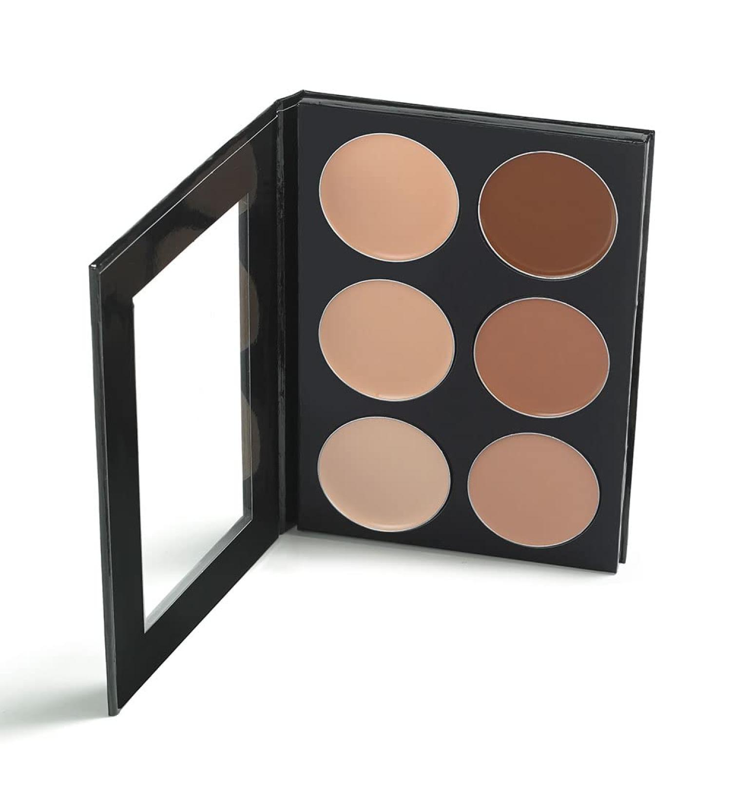 Mehron Makeup Celebr Pro-HD Conceal-It Palette - 6 Shade Professional Cream Contour & Concealer Palette - Buy Online on SooperMarket.com