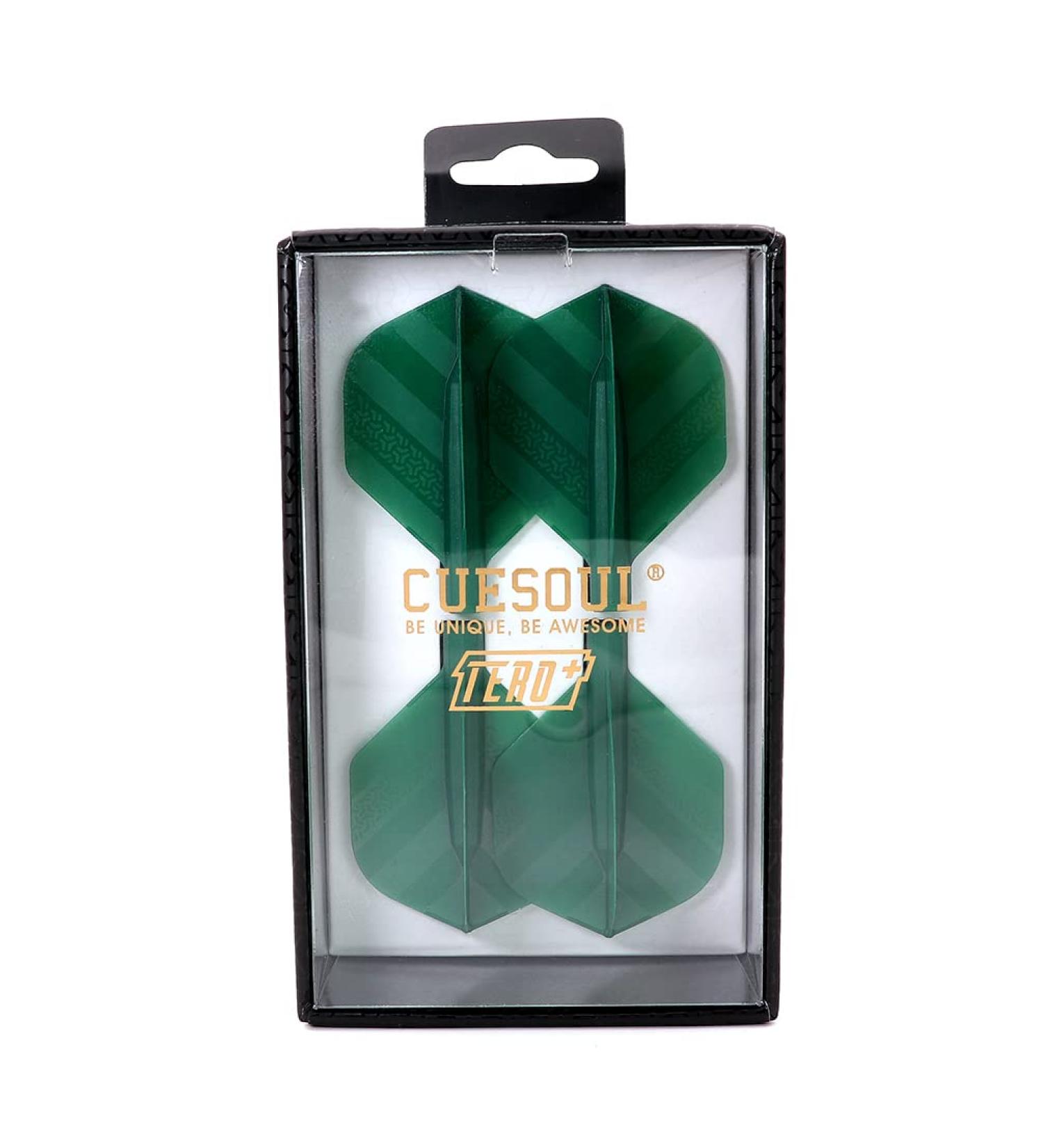 CUESOUL TERO Plus Telescopic Rotating Dart Flights System - AK4 Green - Buy Online on SooperMarket.com