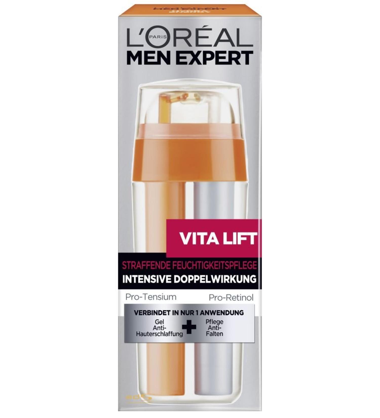 L'Oral Paris Men Expert Vita Lift Double Lifting Moisturiser for Men 30 ml - Buy Online on SooperMarket.com
