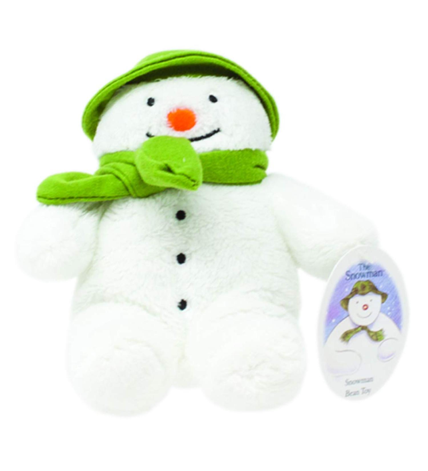 Rainbow Designs Snowman Bean Toy 15cm for Newborn - White - Buy Online on SooperMarket.com