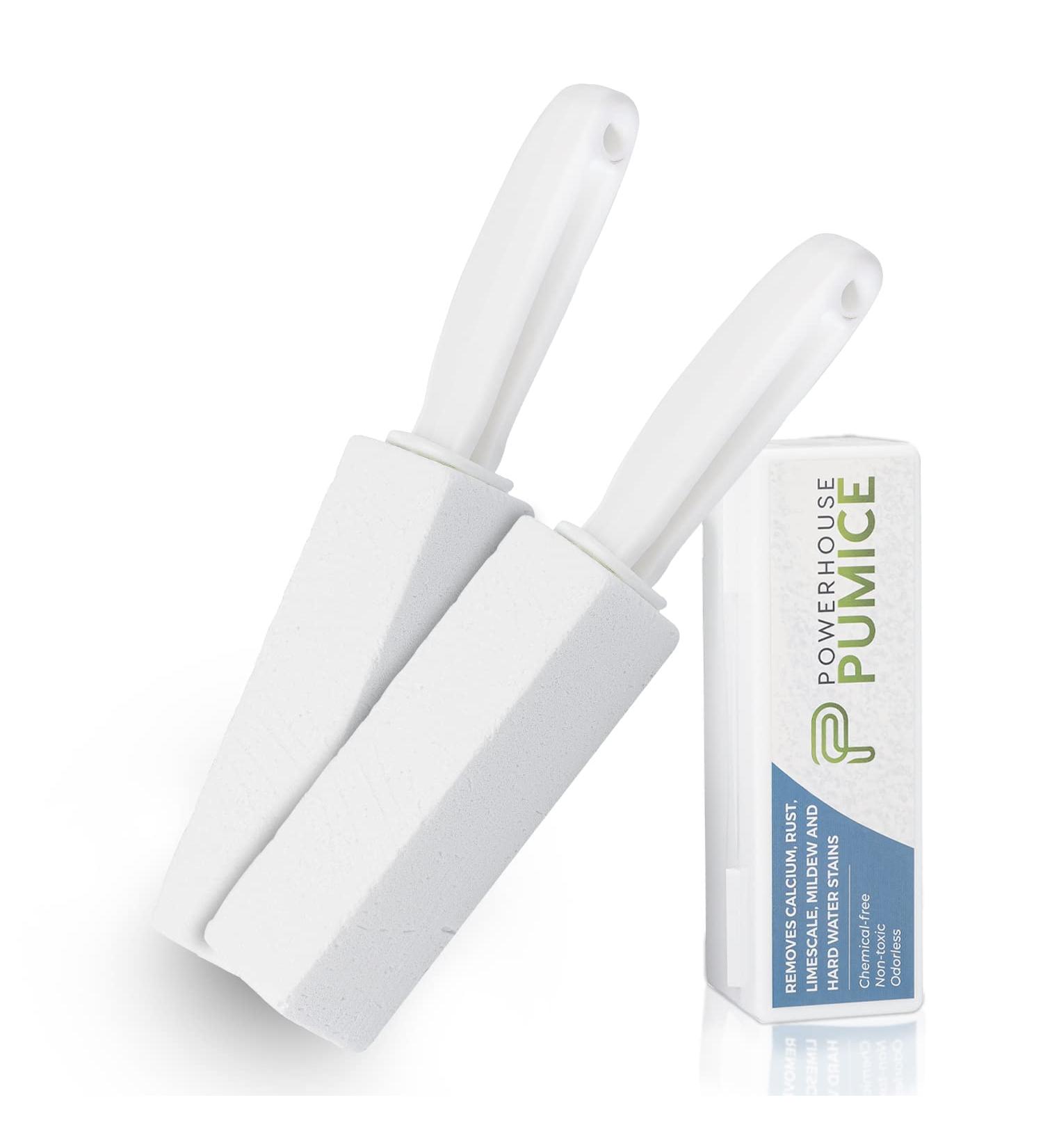 Powerstone Billsstein Toilet Cleaner with Handle (2-Pack) | Effortlessly Remove Limestone Mold & Grime from Toilets Grills Tiles & Pools - Eco-Friendly Solution - Buy Online on SooperMarket.com