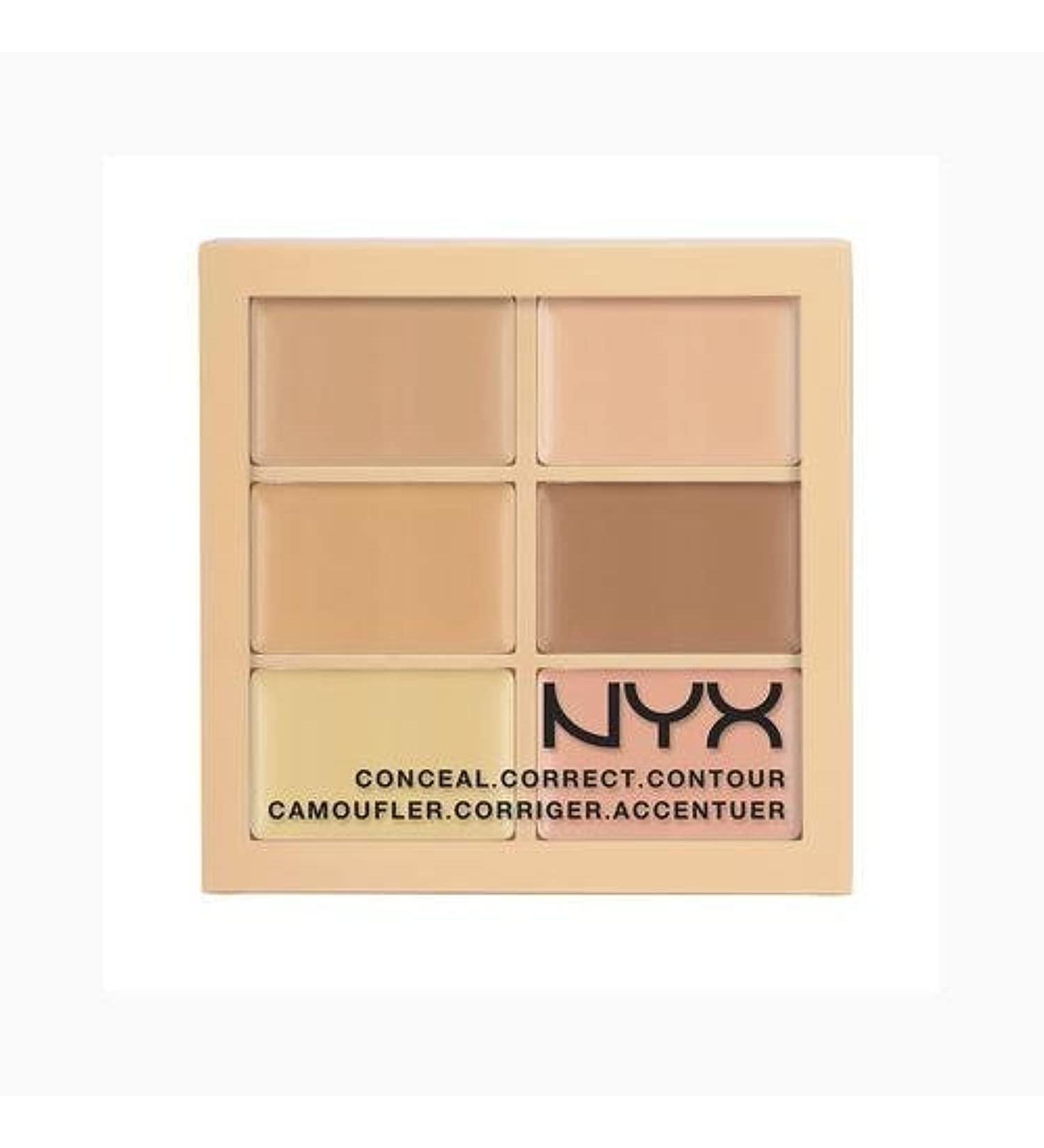 NYX Conceal Correct Contour Palette 3CP01 Light - 0.05 Oz - Buy Online on SooperMarket.com