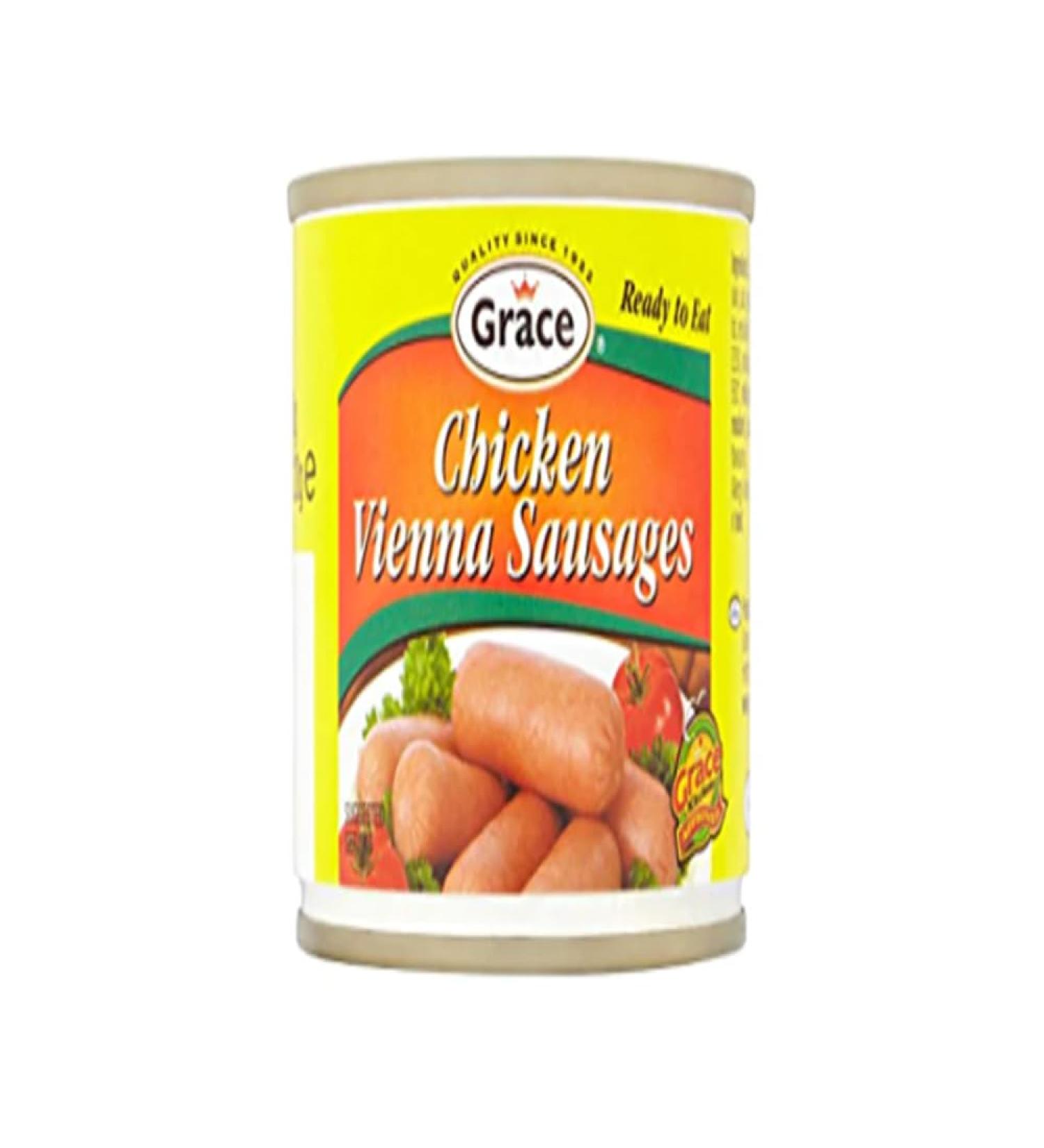 MASGrace Chicken Viennas Original 200g Box of 24-Fd