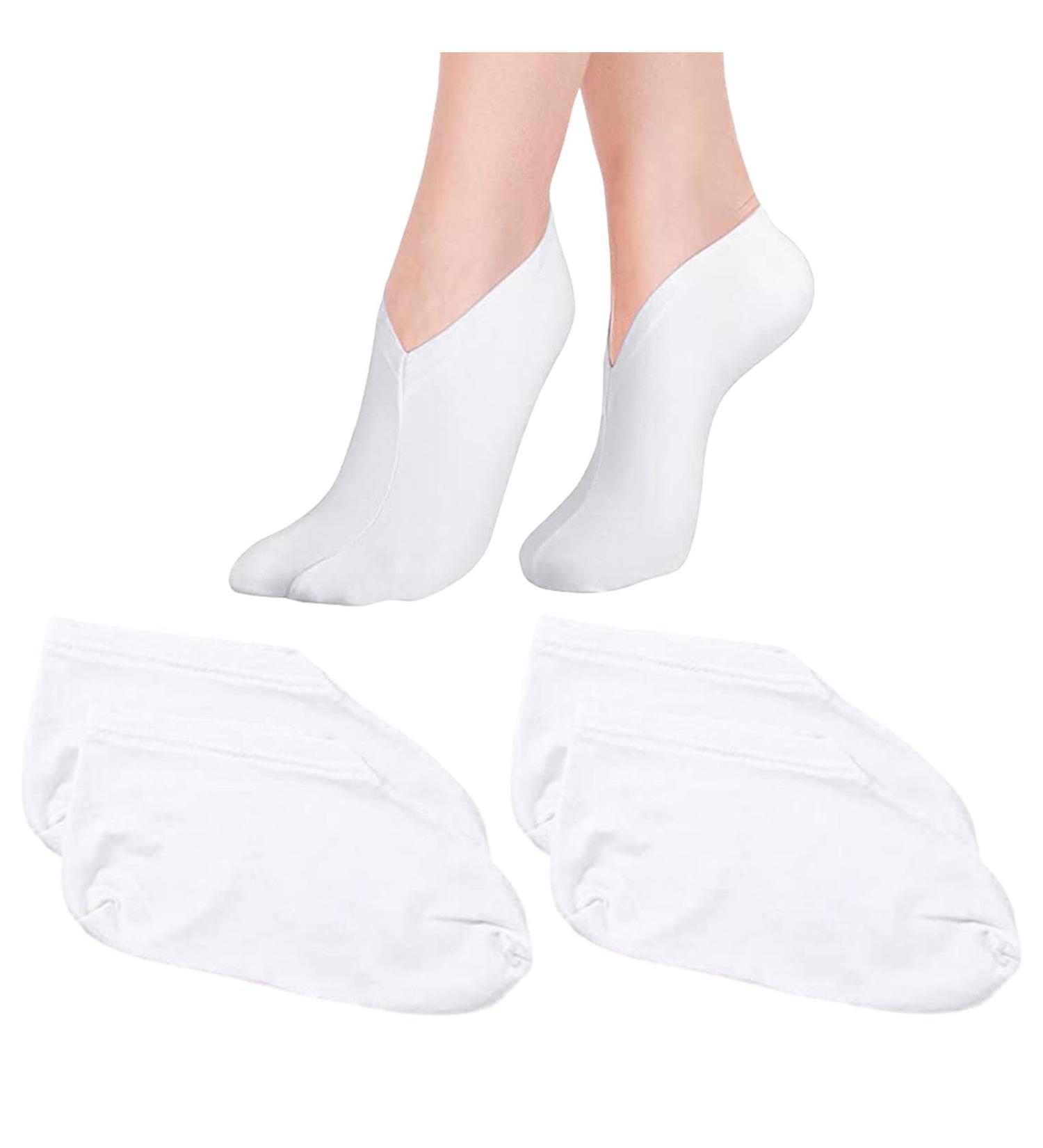 3Pairs Moisturizing Socks Overnight Thin Foot Spa Socks Cotton Mois-ture Enhancing Socks Cosmetic Moisturizing Socks Lotion Moisturizing Socks for Dry Feet Hard Cracked Heels Rough Skin - Buy Online on SooperMarket.com