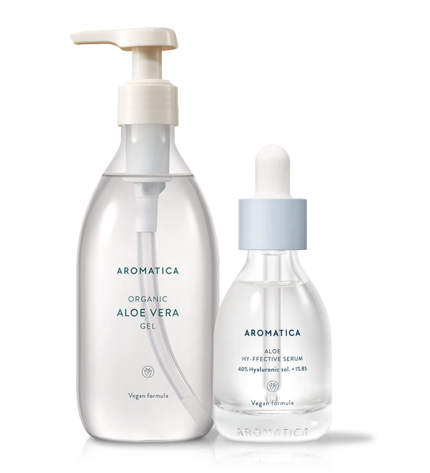 AROMATICA Aloe Vera Gel + Aloe Serum