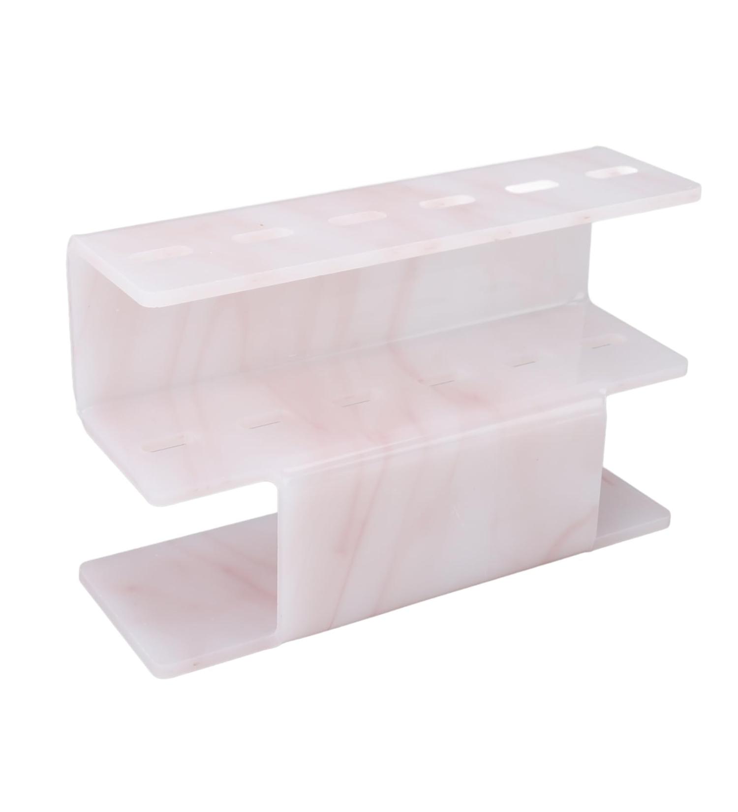 6-Hole Tweezer Stand Holder - Space-Saving Eyelash Extension Organizer Rack for Beauty Salons - Buy Online on SooperMarket.com