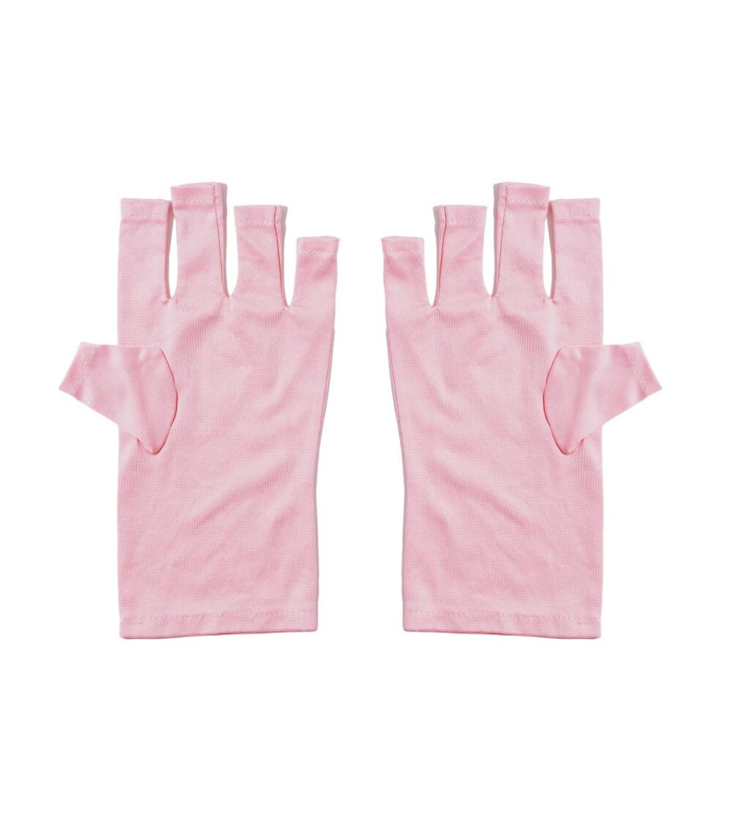 FIOERDTUIE Nail Art Glove Manicure Supplies Hand Protector Protective Gear Multifunctional Compact Size Simple Operation Nail Art Glove Pink - Buy Online on SooperMarket.com
