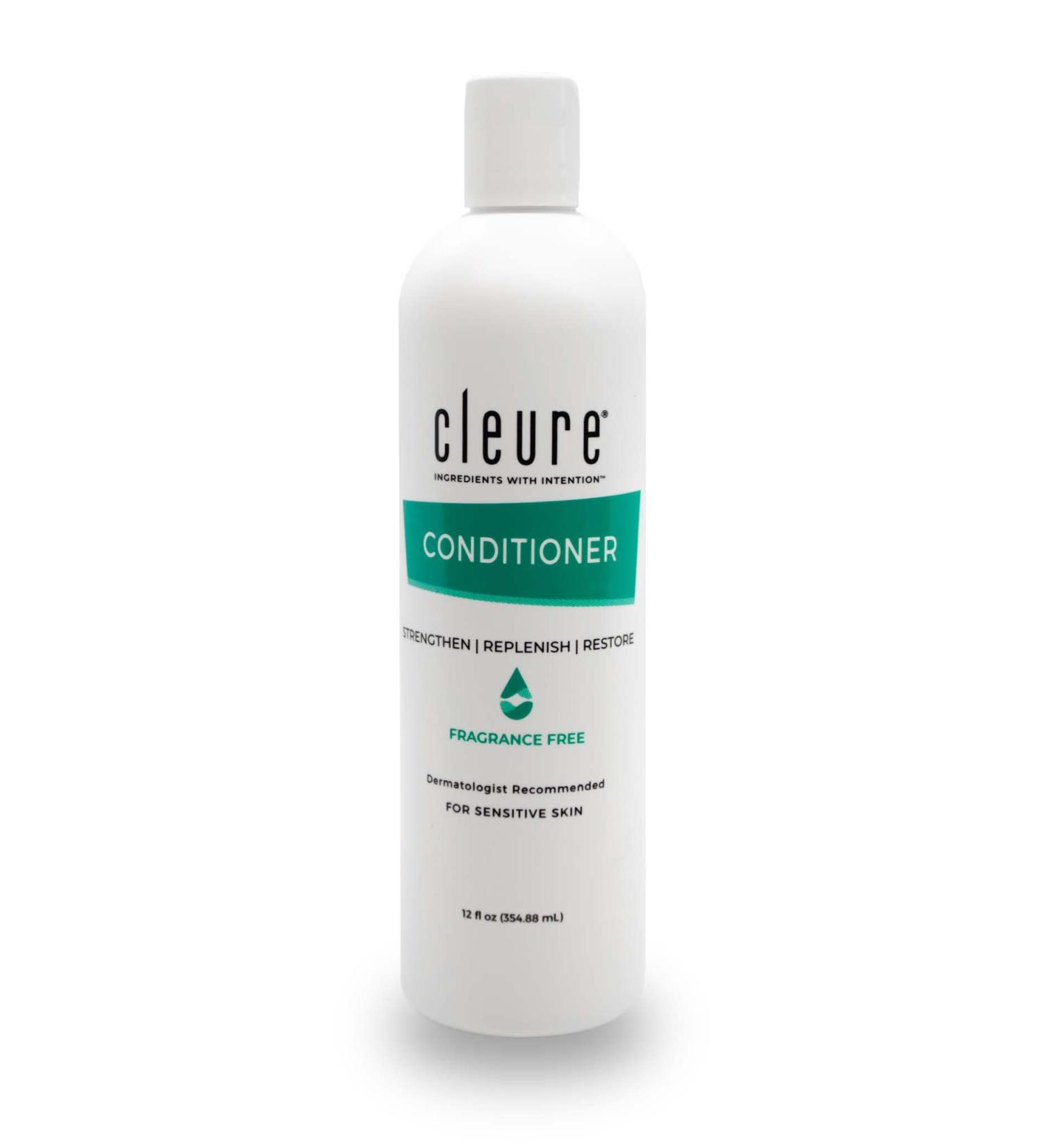 Cleure Fragrance-Free Conditioner for Sensitive Skin - 12 fl oz - Buy Online on SooperMarket.com
